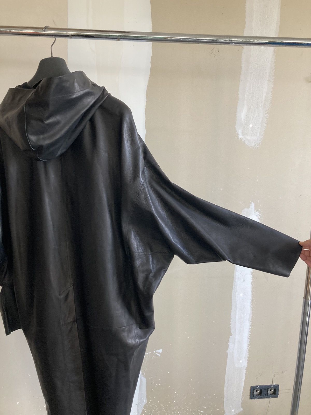 Rick Owens BRAND NEW / Rick Owens Leather Coat Size US M / EU 48-50 / 2 - 2 Thumbnail