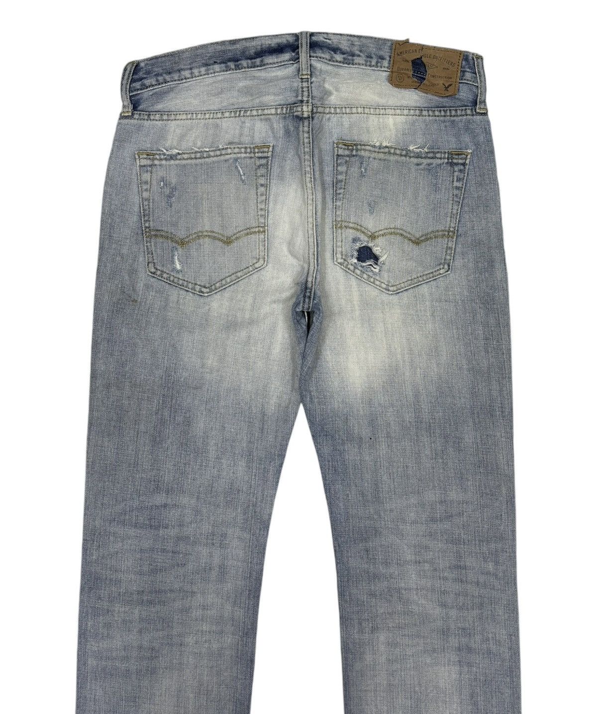 Japanese Brand × Vintage Vintage Ripped Distressed Denim Jeans American Eagle Slim Size US 33 - 4 Thumbnail