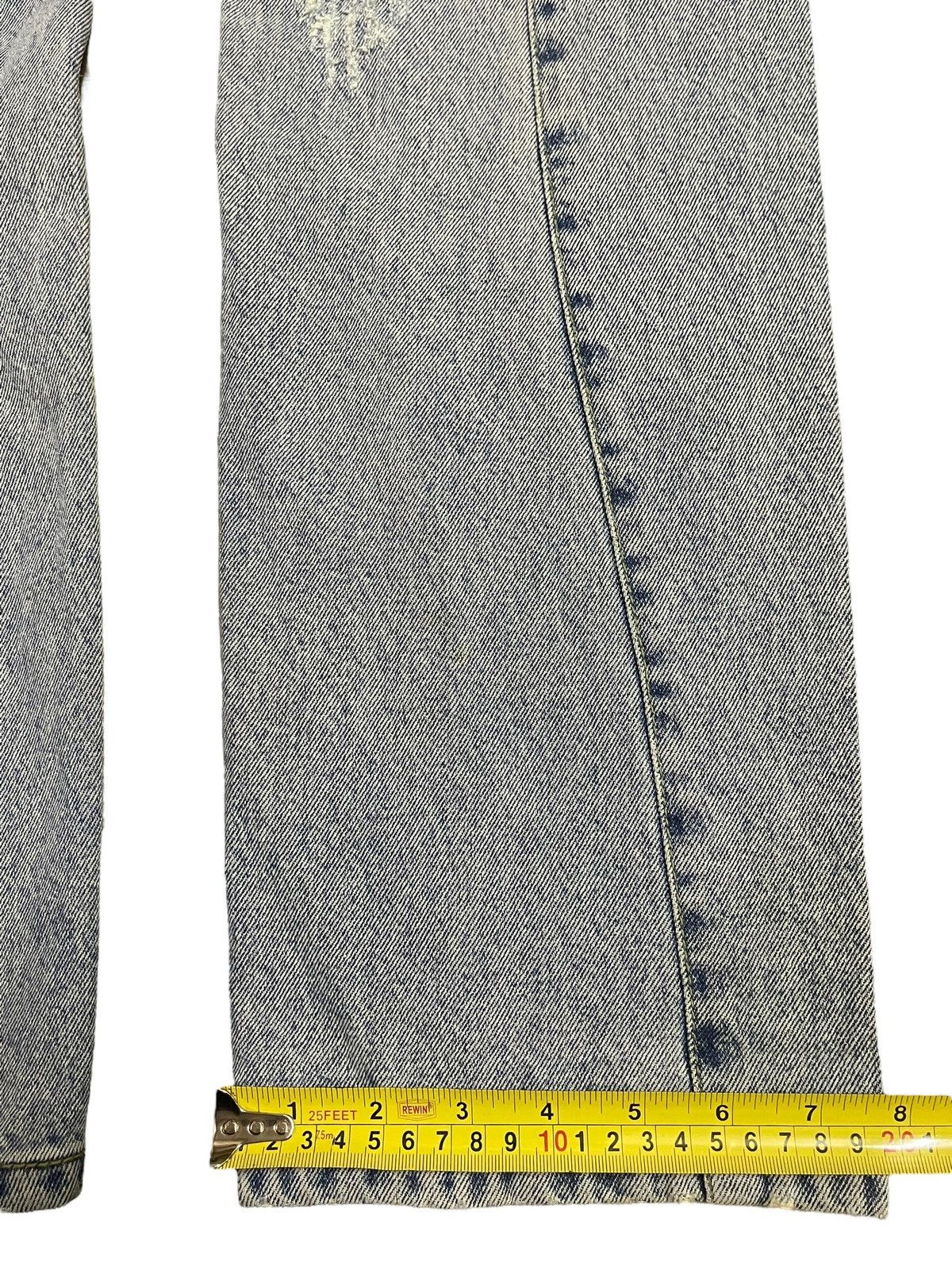 semanticdesign Vintage Japanese Brand Blue Faded Wash Distress Style Jeans Size US 32 / EU 48 - 17 Thumbnail