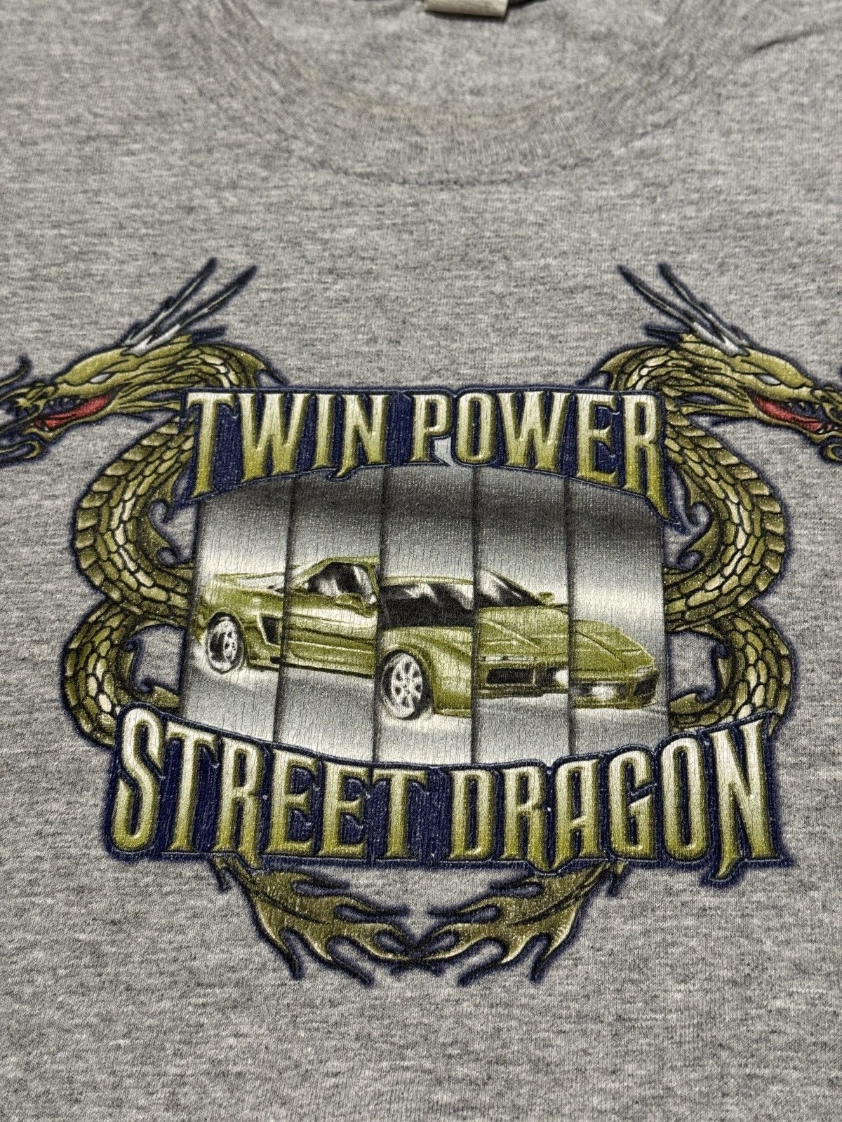 Vintage Honda NSX Y2K Twin Power Dragon Jnco Lrg Sleeveless T Shirt Size US L / EU 52-54 / 3 - 5 Thumbnail