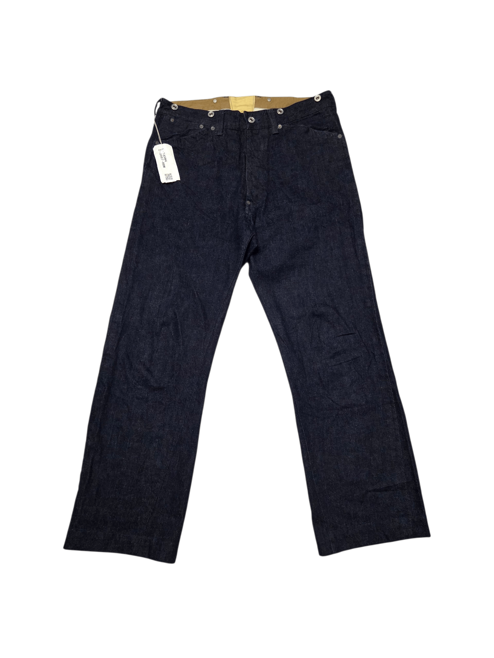 Warehouse & Co. Vintage Deadstock Warehouse Co Buckle Back Selvedge Size US 34 / EU 50 - 1 Thumbnail