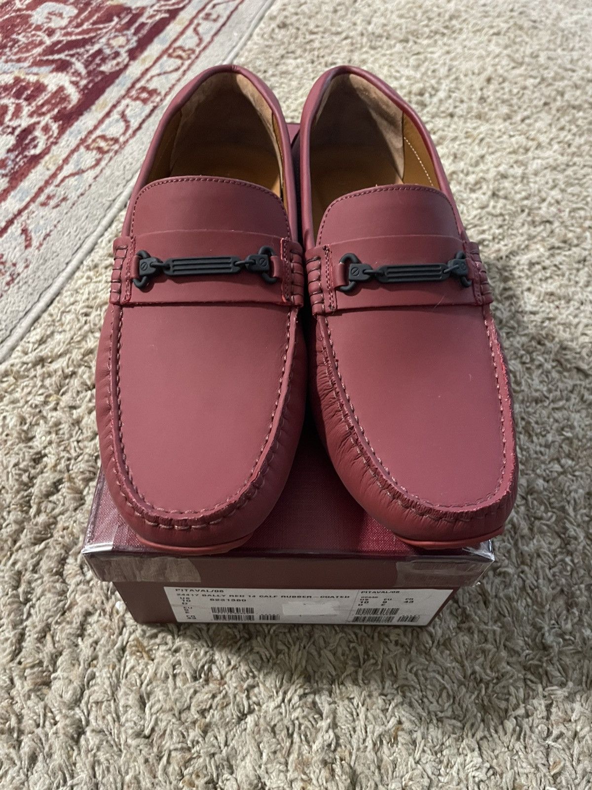 Bally Pitaval/08 Calf Rubber coated drivers Size US 10 / EU 43 - 12 Thumbnail