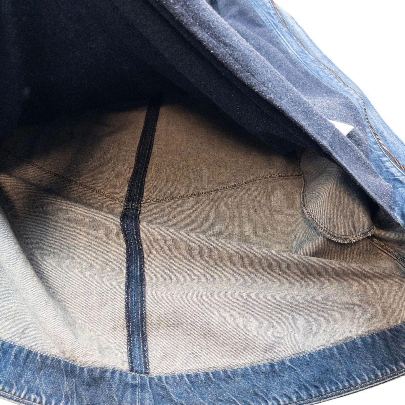 Levi's Vintage 2000s Levi's Engineered Garments Denim Trench Jacket Size US M / EU 48-50 / 2 - 7 Thumbnail