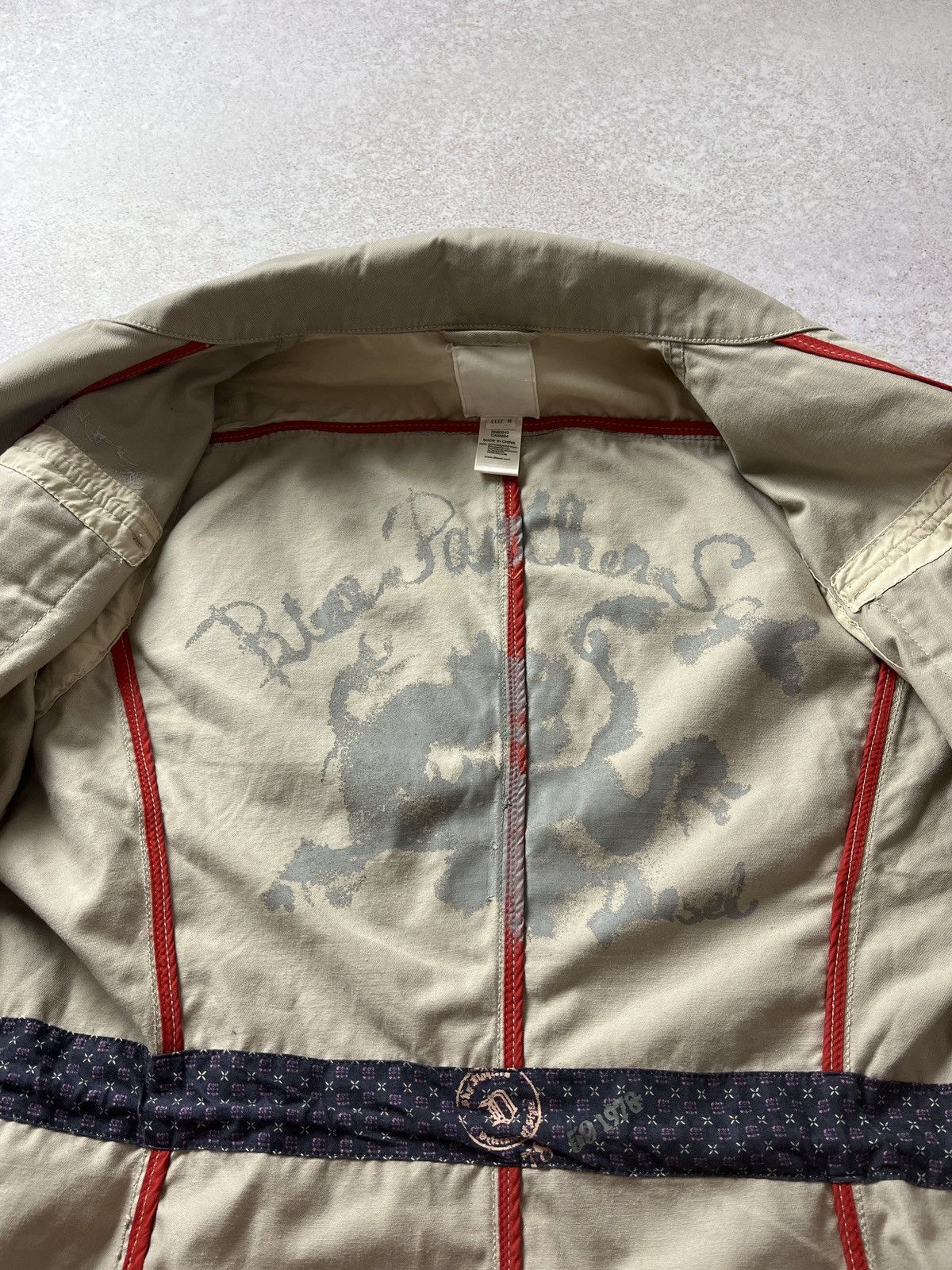 Diesel Vintage Diesel Military Blue Panthers Jacket Fighters Size US M / EU 48-50 / 2 - 10 Thumbnail