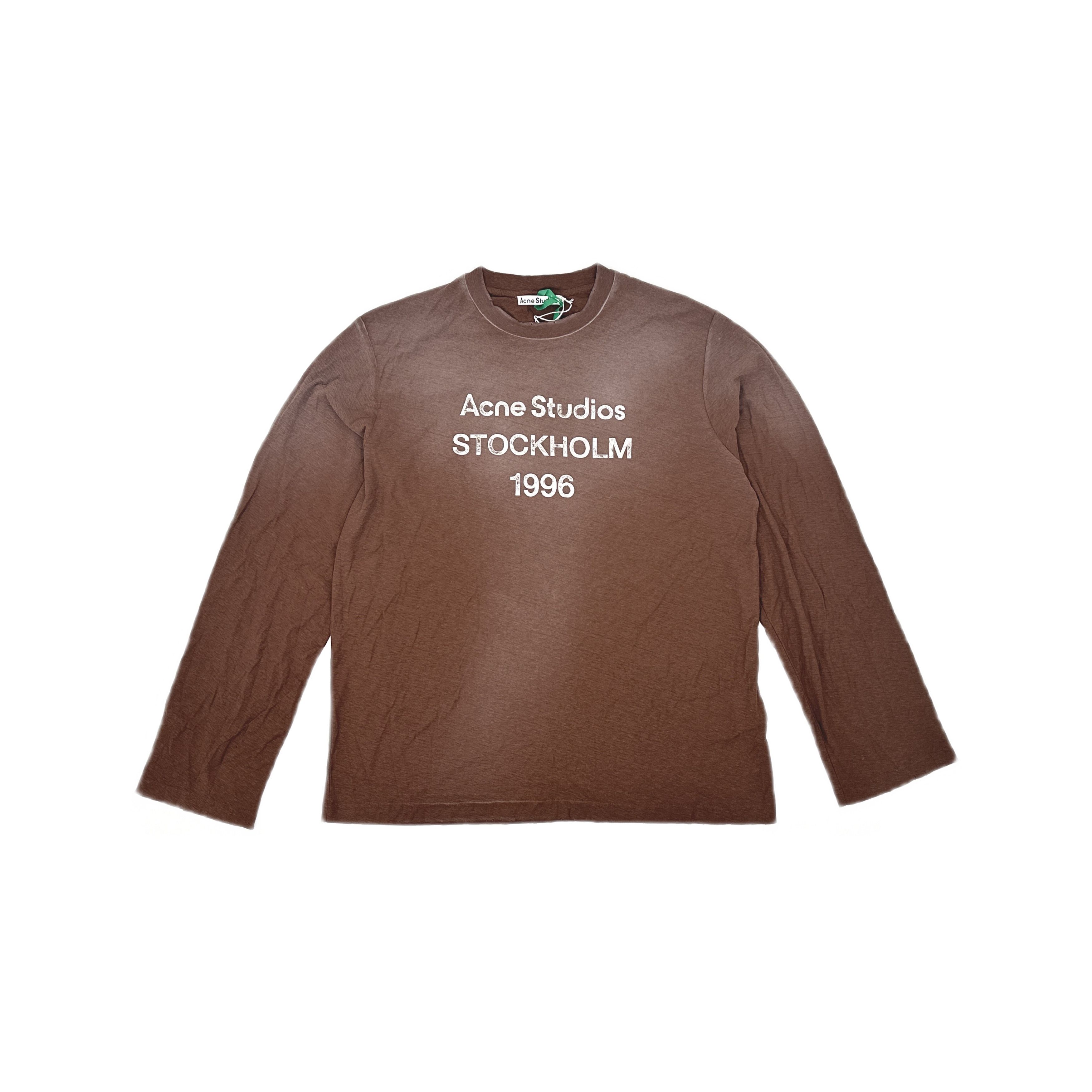 Acne Studios Acne Studios Stockholm 1996 Long sleeve T shirt size