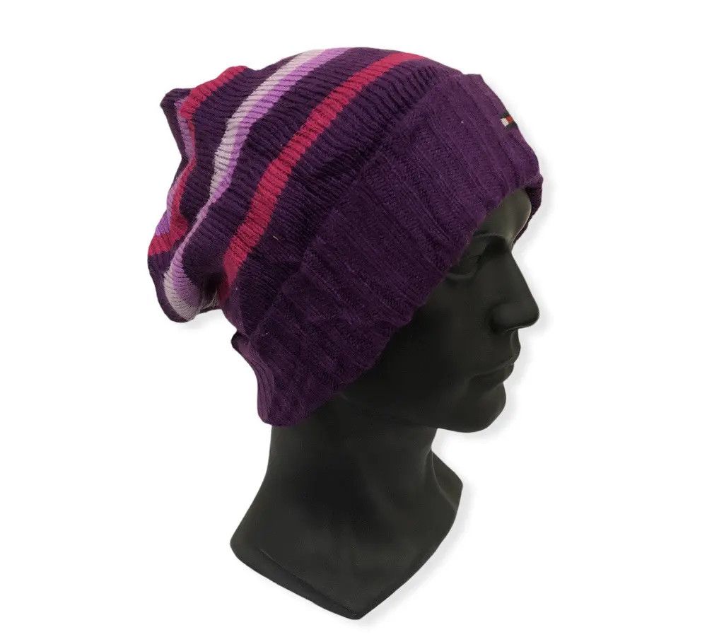 Tommy Hilfiger Vintage Tommy Hilfiger Small Logo Beanie Hat Size ONE SIZE - 2 Thumbnail