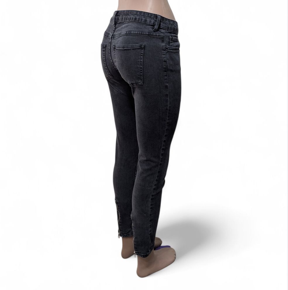 Acne Studios ACNE STUDIOS Skinny Jeans w/ Ankle Zippers Skin 5 Pistol Size 26" / US 2 / IT 38 - 17 Thumbnail