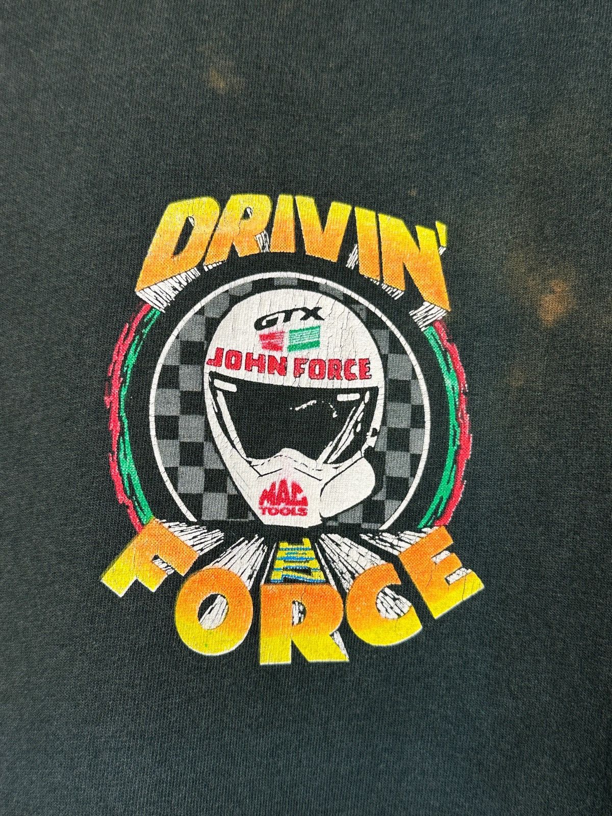 NASCAR Vintage NASCAR John Force Ford Castrol GTX NHRA T-Shirt Size US XL / EU 56 / 4 - 16 Thumbnail