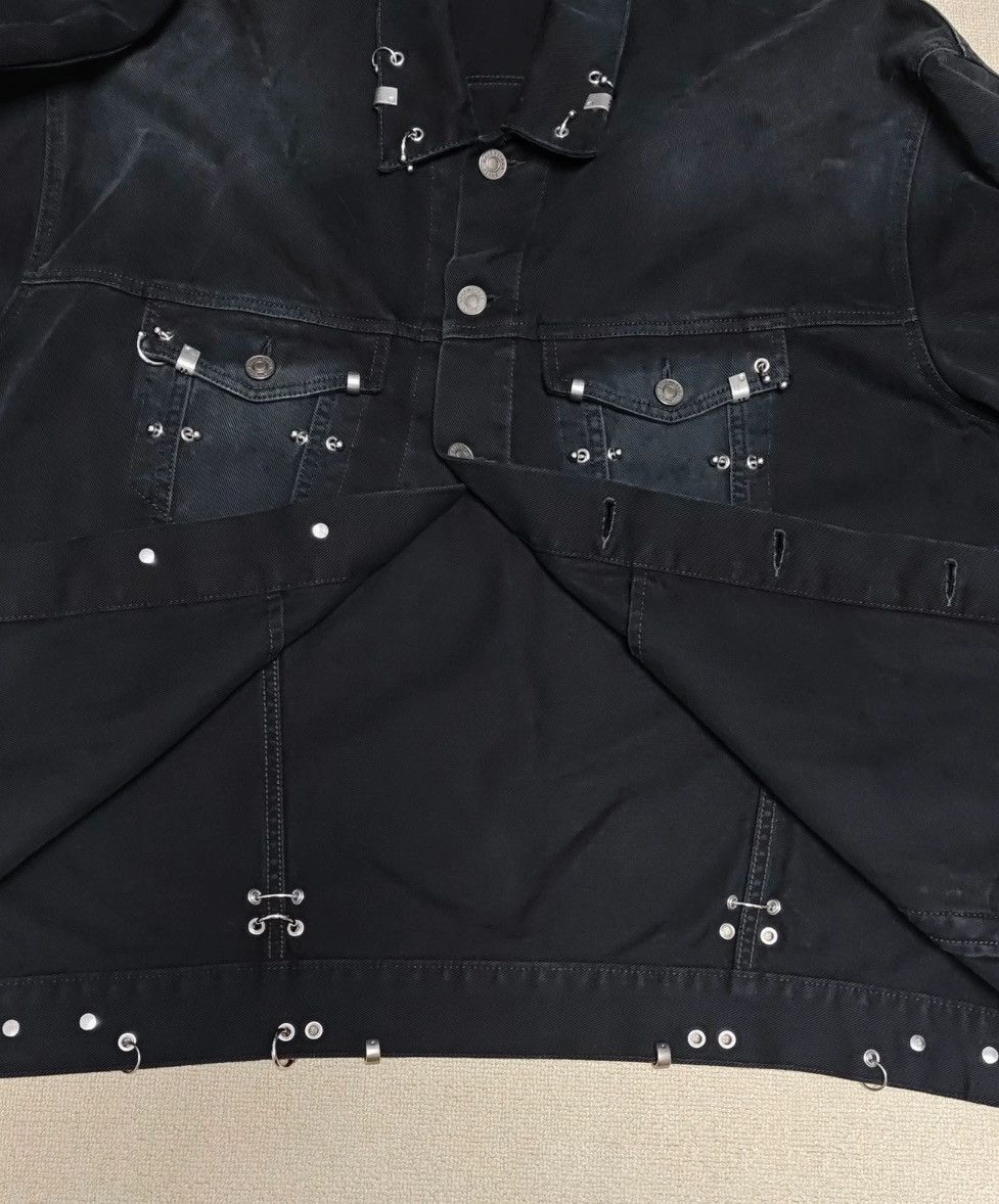 Balenciaga Balenciaga 24fw studded hoop Jean jacket 2412-Nextarrow Size US M / EU 48-50 / 2 - 3 Thumbnail