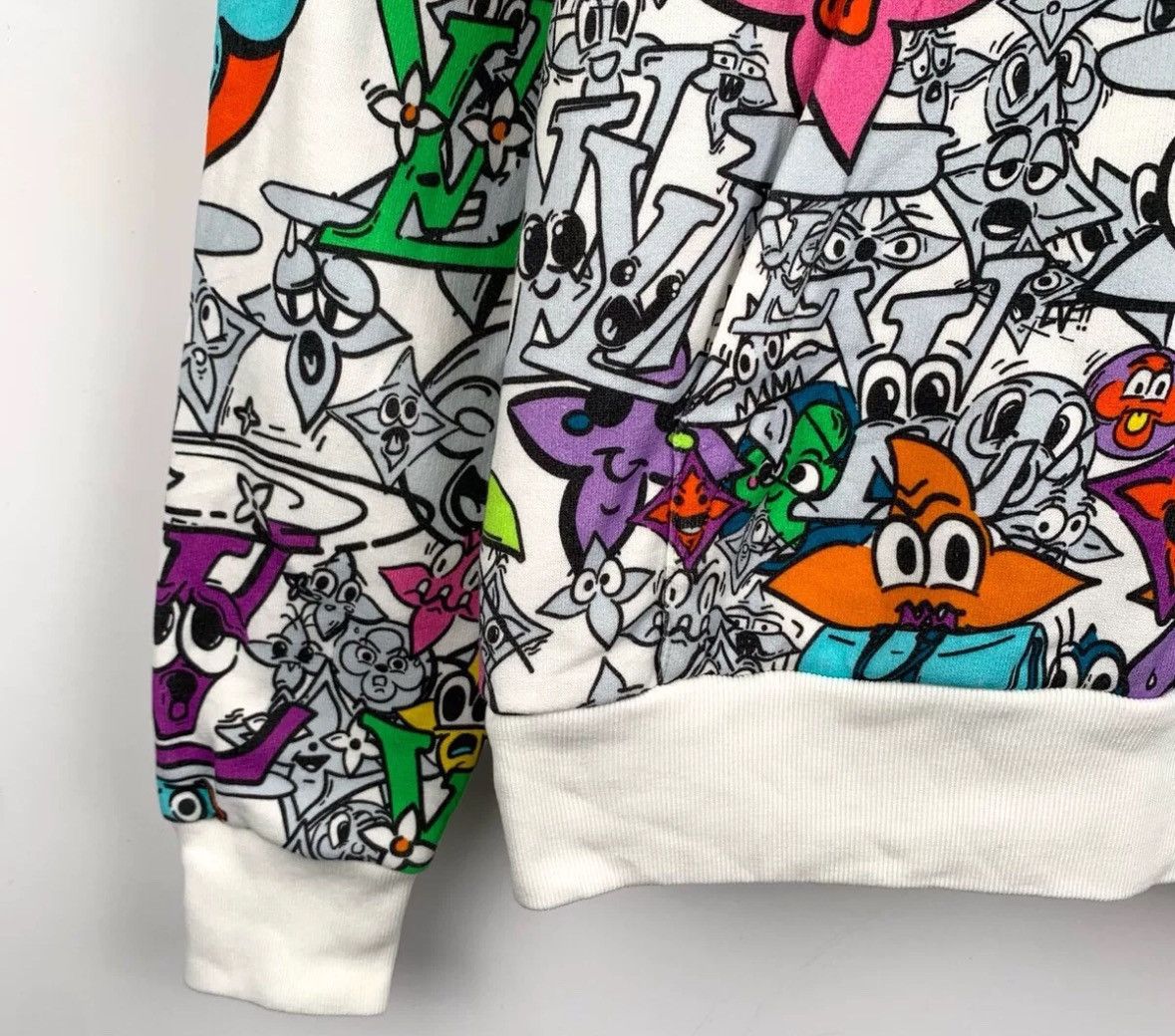Louis Vuitton Louis Vuitton Lv 23 cartoon long sleeved sweatshirt Size US XS / EU 42 / 0 - 4 Thumbnail