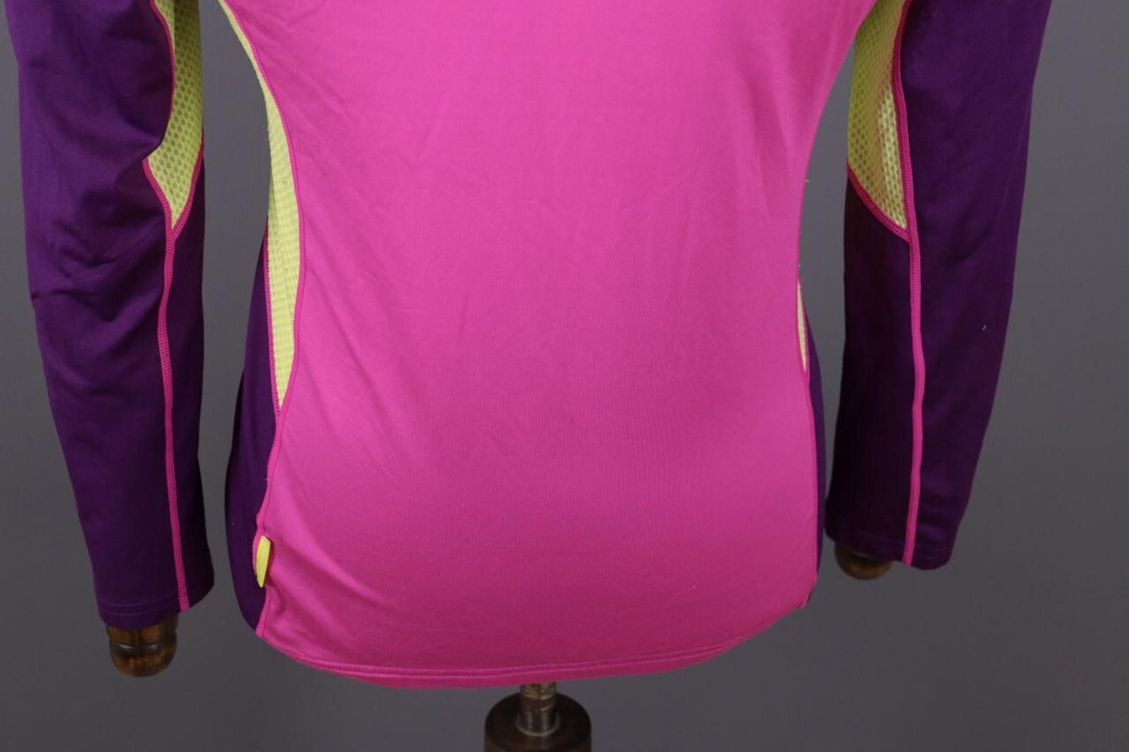Designer Woman Kari Traa Pink Colorblock Track Jacket Size L Size L / US 10 / IT 46 - 10 Thumbnail