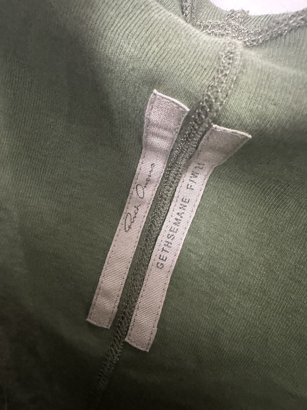 Rick Owens FW21 ‘GETHSEMANE’ Micro Rib Hoodie Size US M / EU 48-50 / 2 - 4 Thumbnail