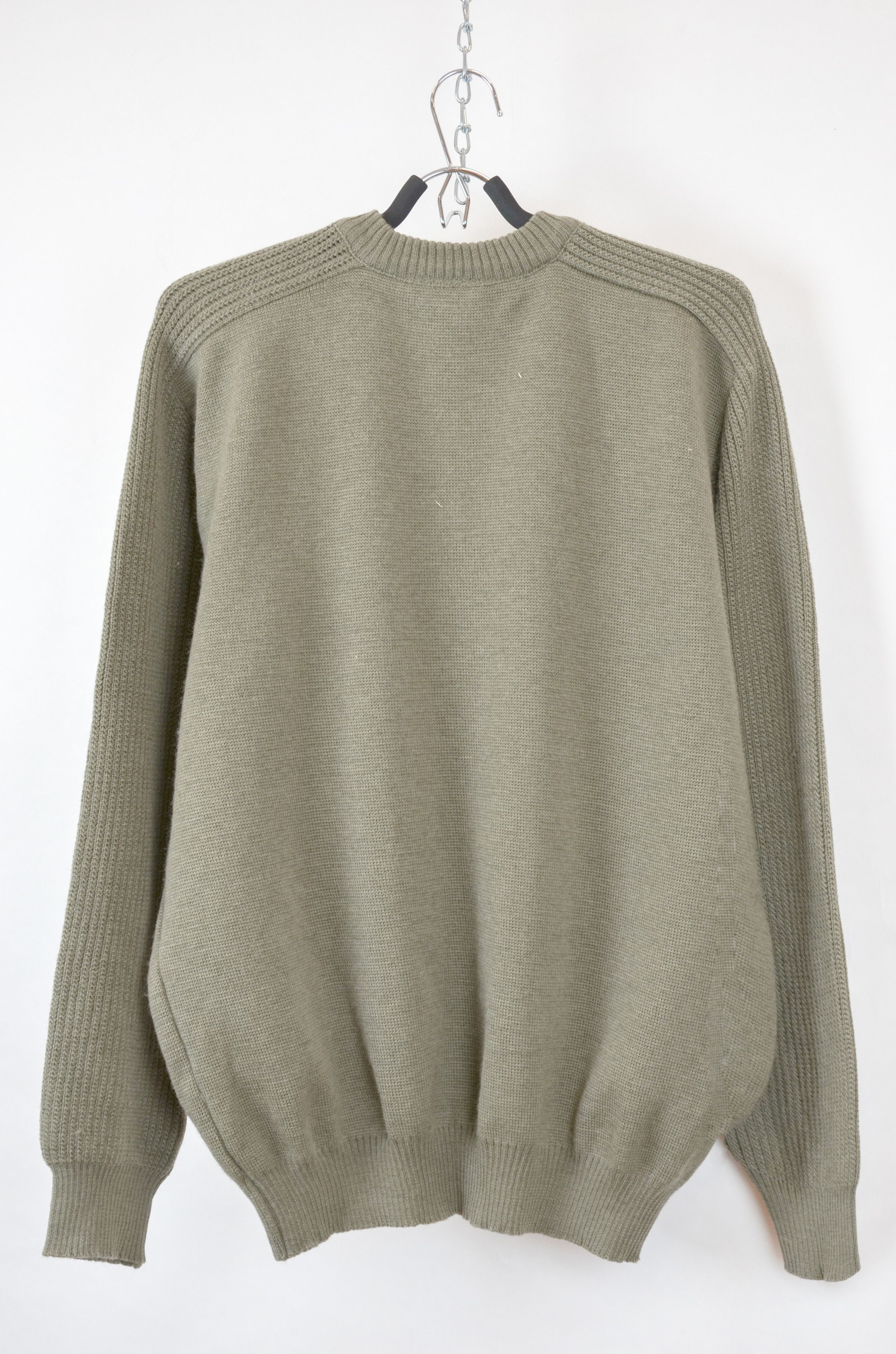 Barbour Barbour Military Wool Sweater – Olive Green - Size L Size US L / EU 52-54 / 3 - 2 Thumbnail