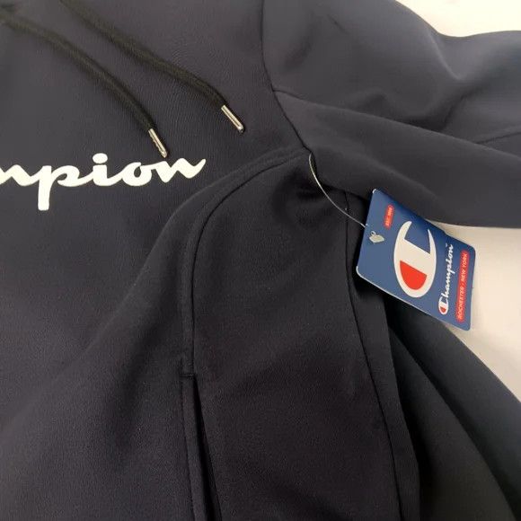 Champion Champion Men's Super Fleece Hoodie w/ Face Mask - Navy - Med Size US M / EU 48-50 / 2 - 10 Thumbnail