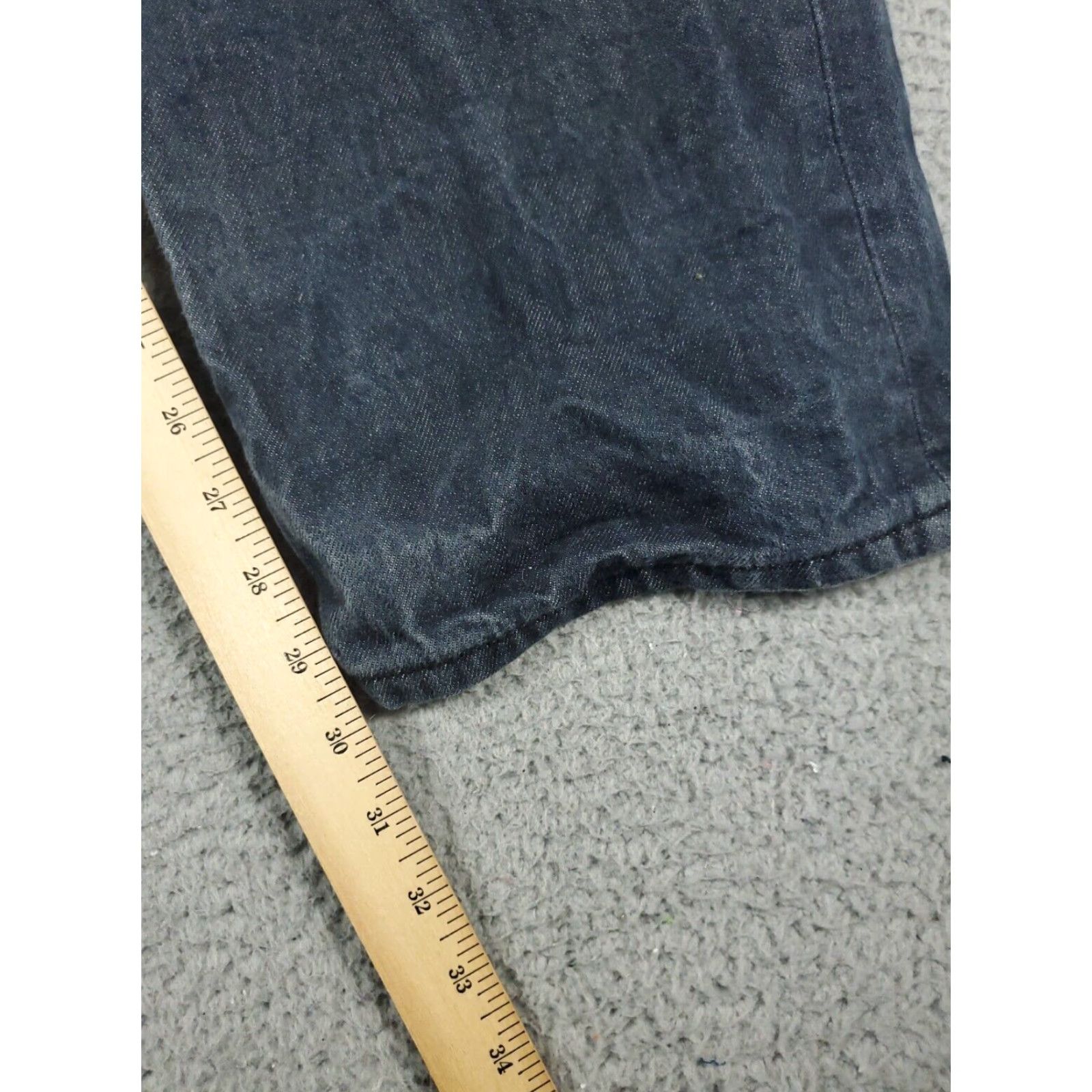 Levi's Levi's 501 Jeans Mens 42x32 Blue Straight Leg Denim Pants Size US 42 / EU 58 - 5 Thumbnail
