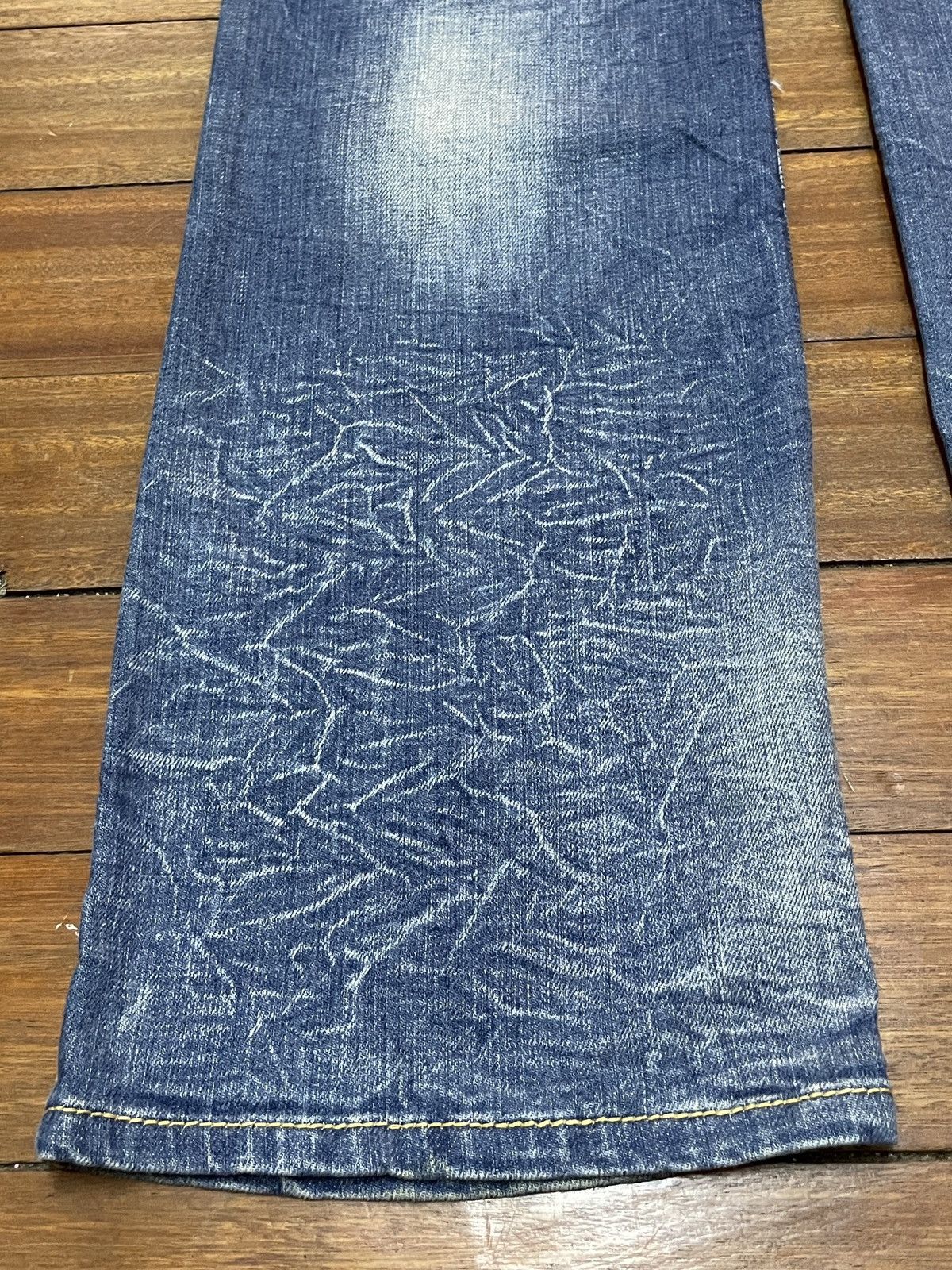 14th Addiction Rare Design Vintage Brand Nicole Club Flared Jeans 1990s Size US 33 - 7 Thumbnail