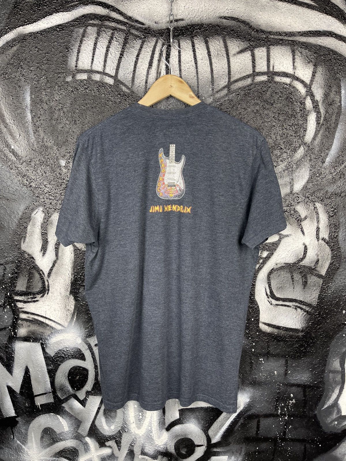 Hard Rock Cafe Hard Rock Cafe Rome x Jimi Hendrix Vintage T-Shirt Size L Size US L / EU 52-54 / 3 - 11 Thumbnail