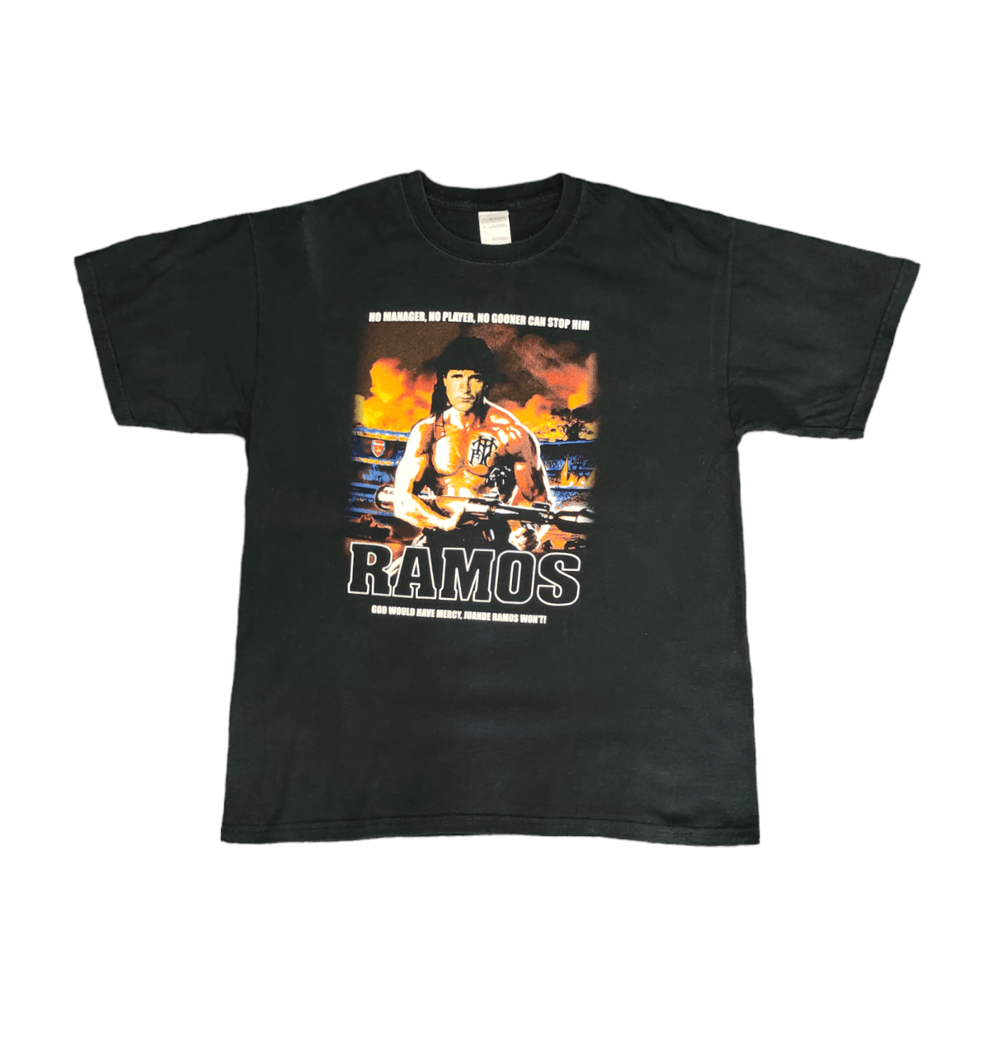Vintage Vintage 00's Ramos "Juande Ramos" Parody Rambo Carling Cup Size US L / EU 52-54 / 3 - 1 Thumbnail