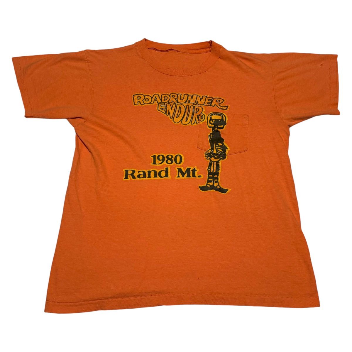 Vintage 1980 Roadrunner Enduro Rand Mountain Race Motocross Shirt M Size US M / EU 48-50 / 2 - 1 Thumbnail
