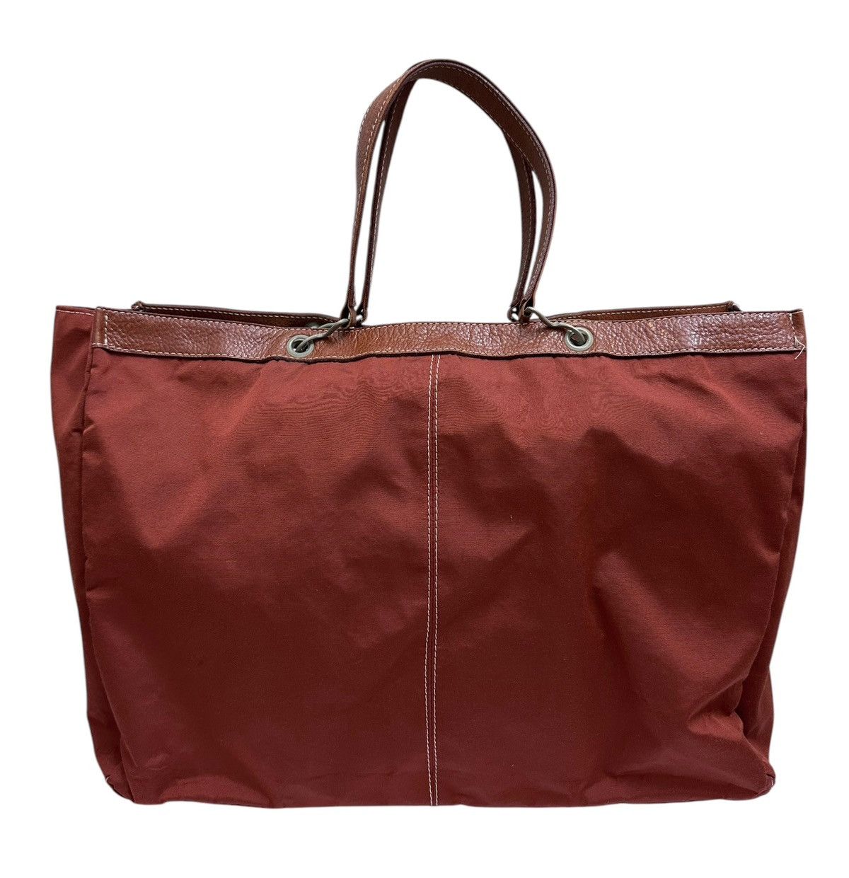Jean Paul Gaultier x Vintage Jpg Junior Gaultier Nylon Tote Bag in Brown, Men's