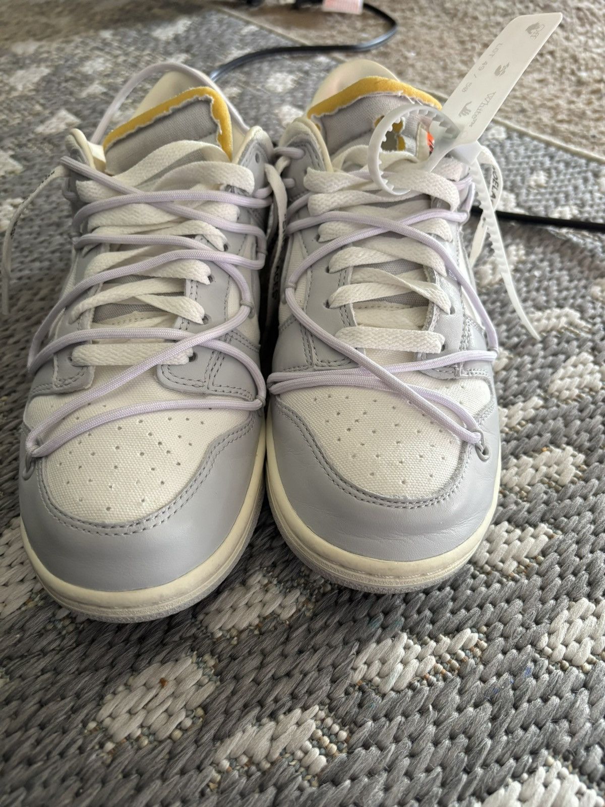 Off-White Off White Dunks NIKE Lot 49 Size US 8.5 / EU 41-42 - 5 Thumbnail