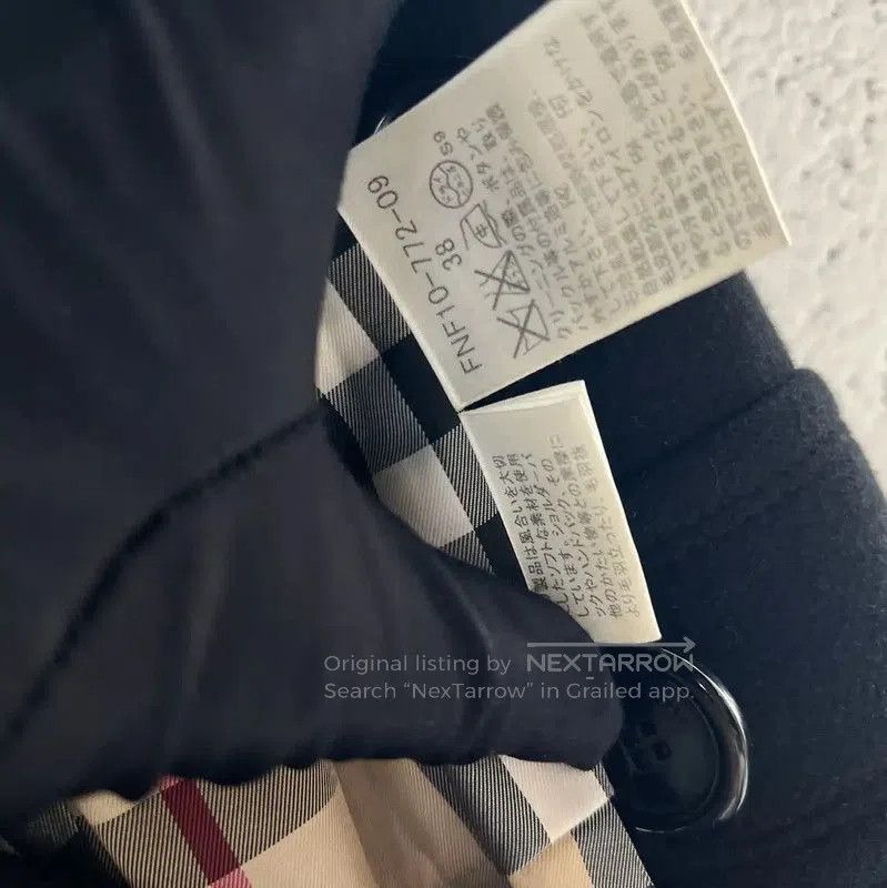 Burberry Burberry Black Wool Blend Women's Coat. Size M / US 6-8 / IT 42-44 - 5 Thumbnail