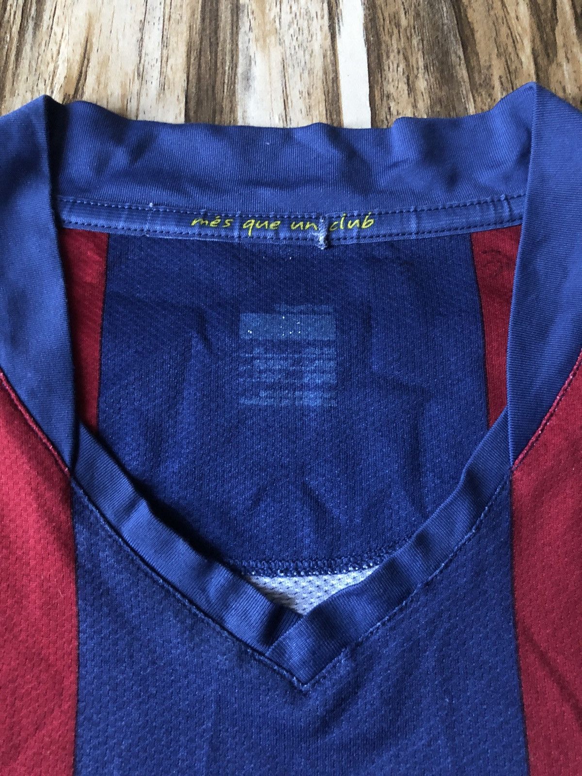 Nike Authentic Barcelona 2007/08 50 Year anniversary kit Messi Size US XL / EU 56 / 4 - 5 Thumbnail
