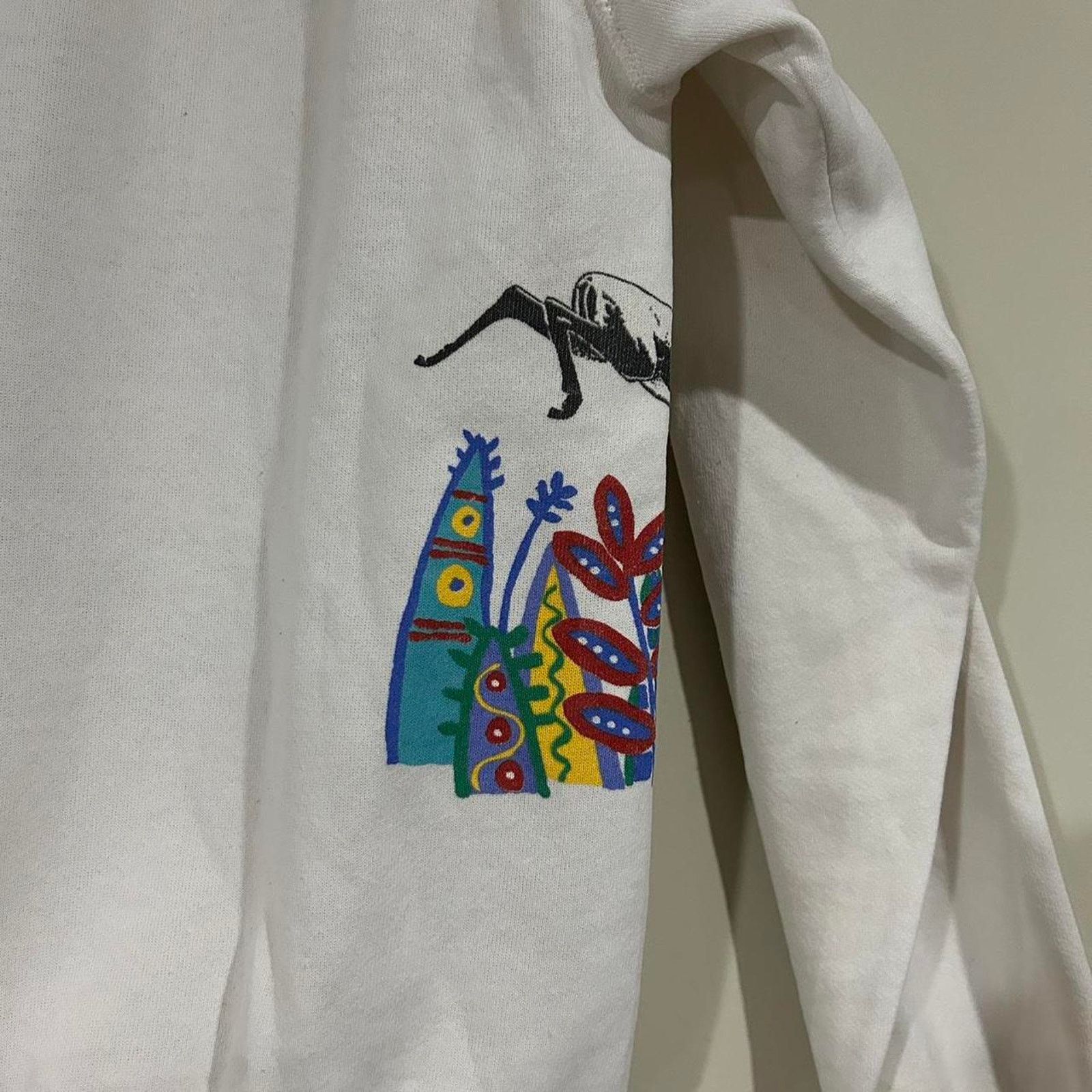 Hanes Vintage San Diego Zoo African Safari Crewneck Sweatshirt Size XL / US 12-14 / IT 48-50 - 3 Thumbnail