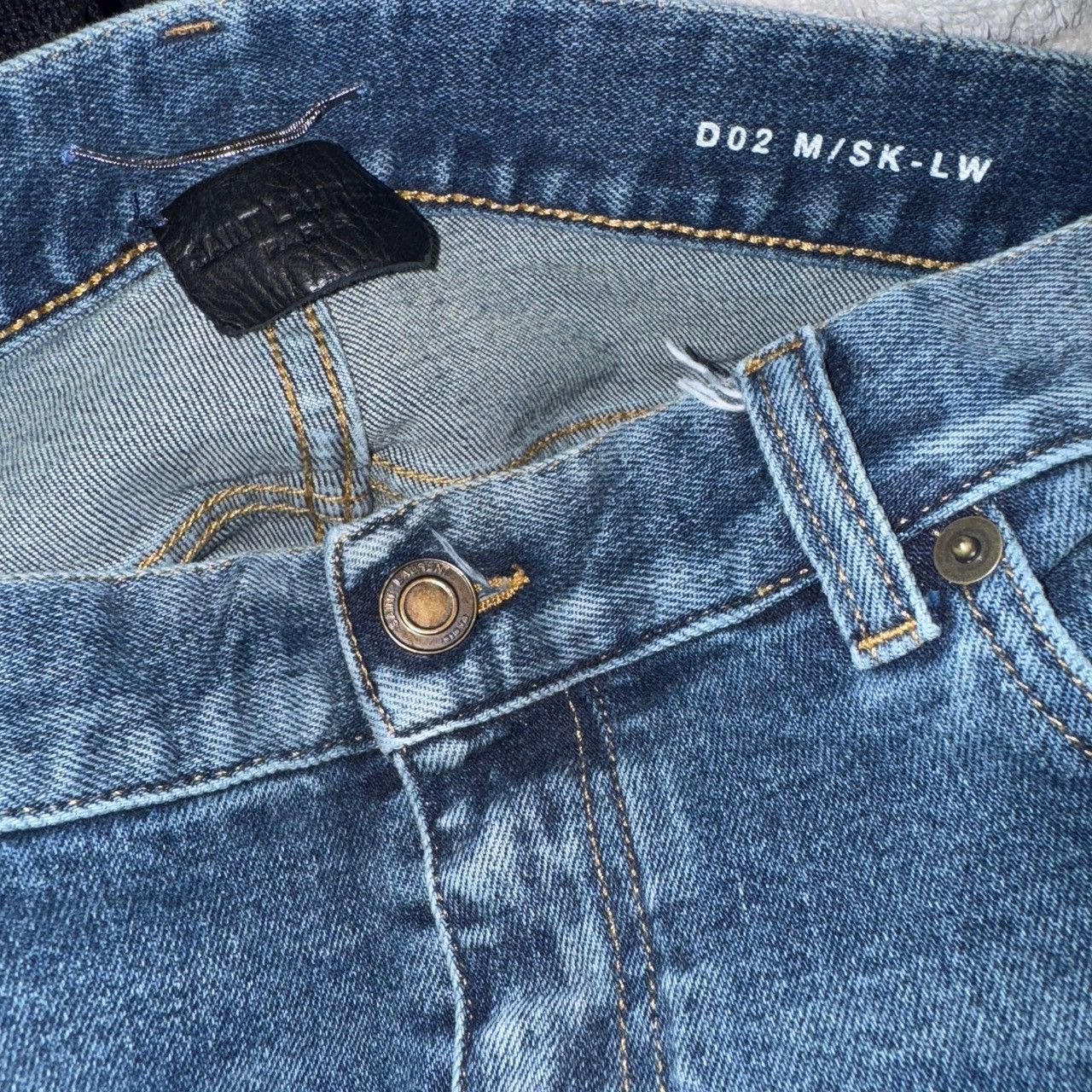 Saint Laurent Paris Saint Laurent D02 M/SK-LW jean Size US 33 - 4 Thumbnail