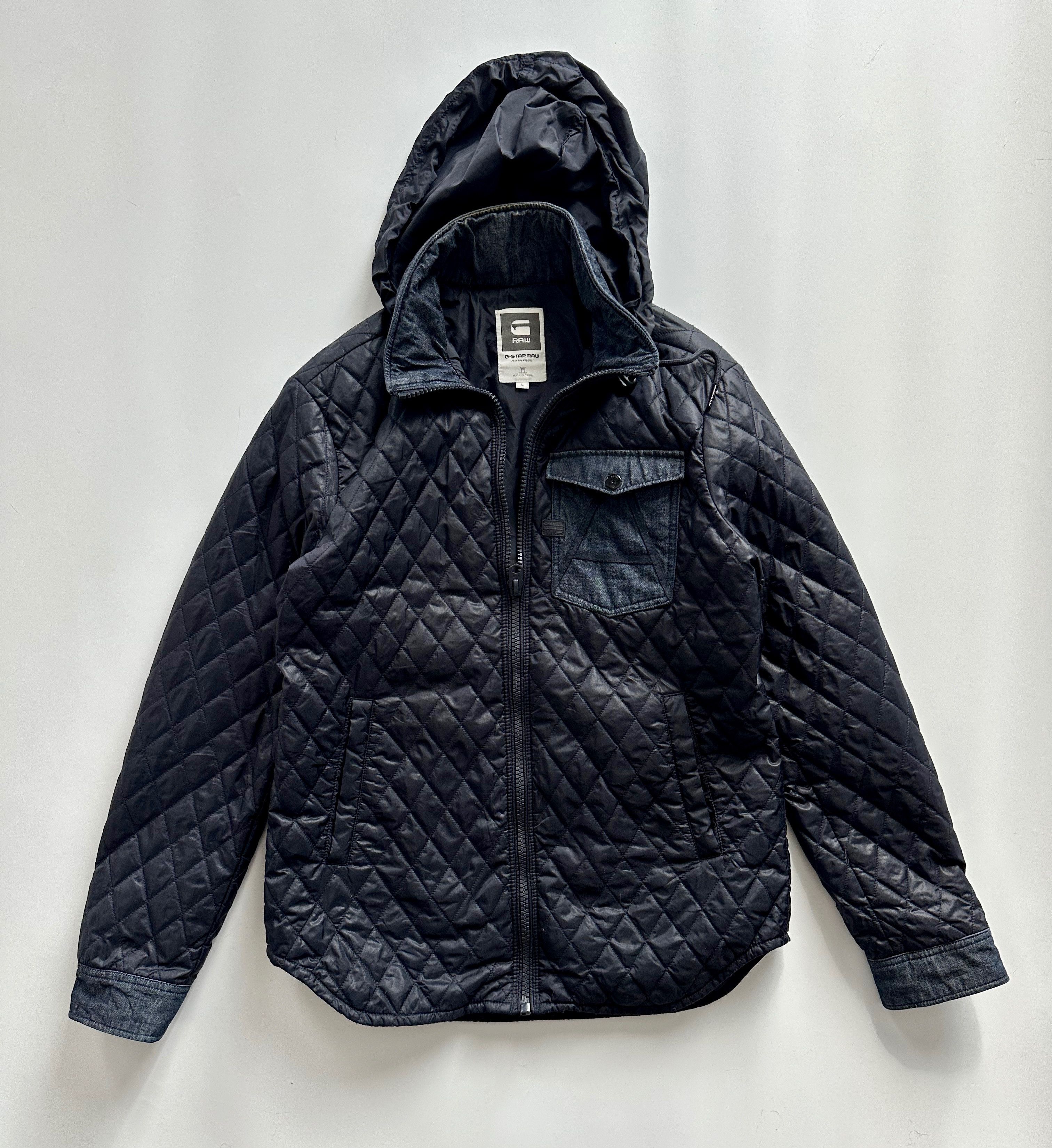 G-Star G-Star Men's A Crotch Varsity Padded Overshirt jacket Size US L / EU 52-54 / 3 - 1 Thumbnail