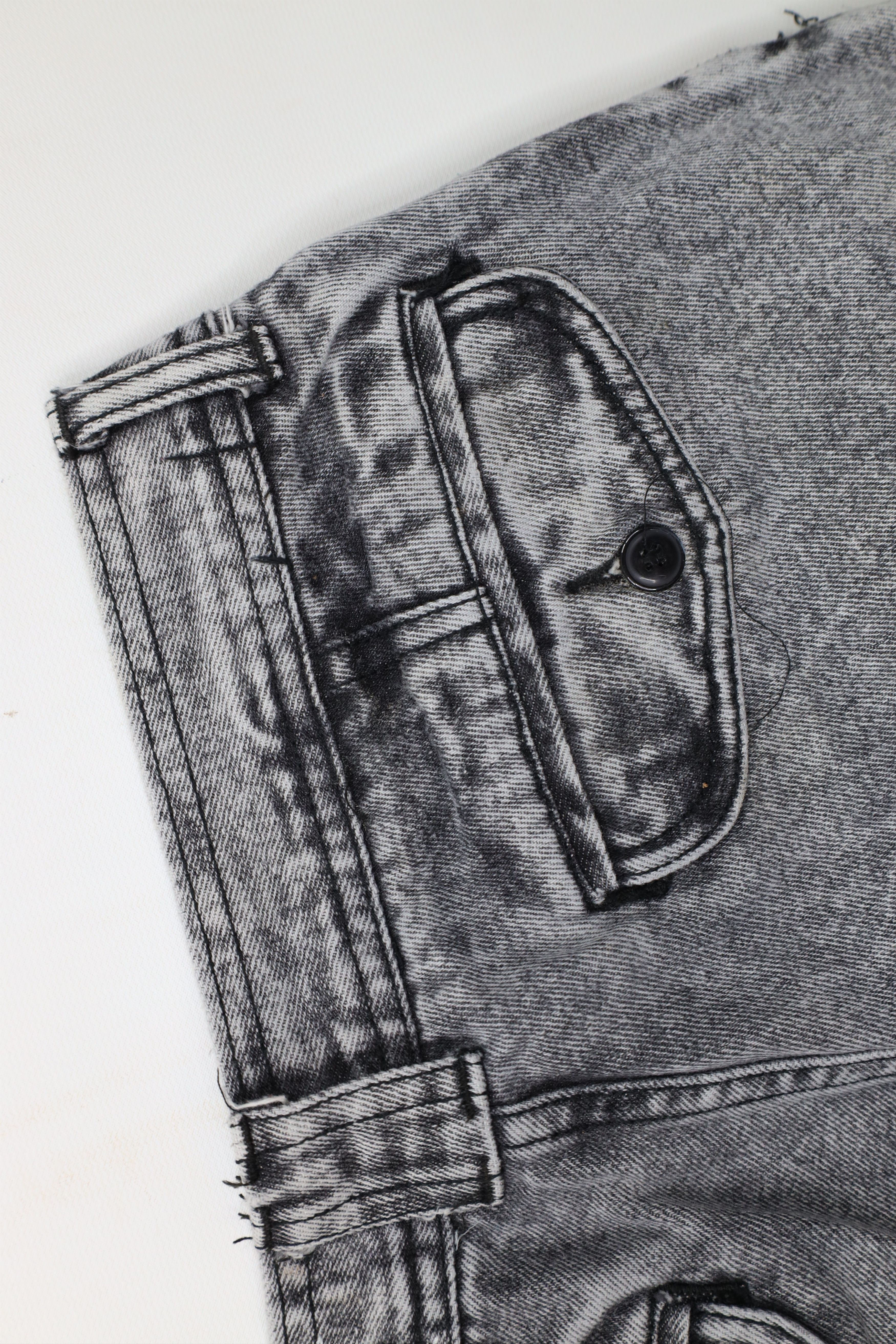 Vintage Vintage 90s Streetwear Relaxed Fit Acid Wash Denim Jeans Size US 30 / EU 46 - 14 Thumbnail