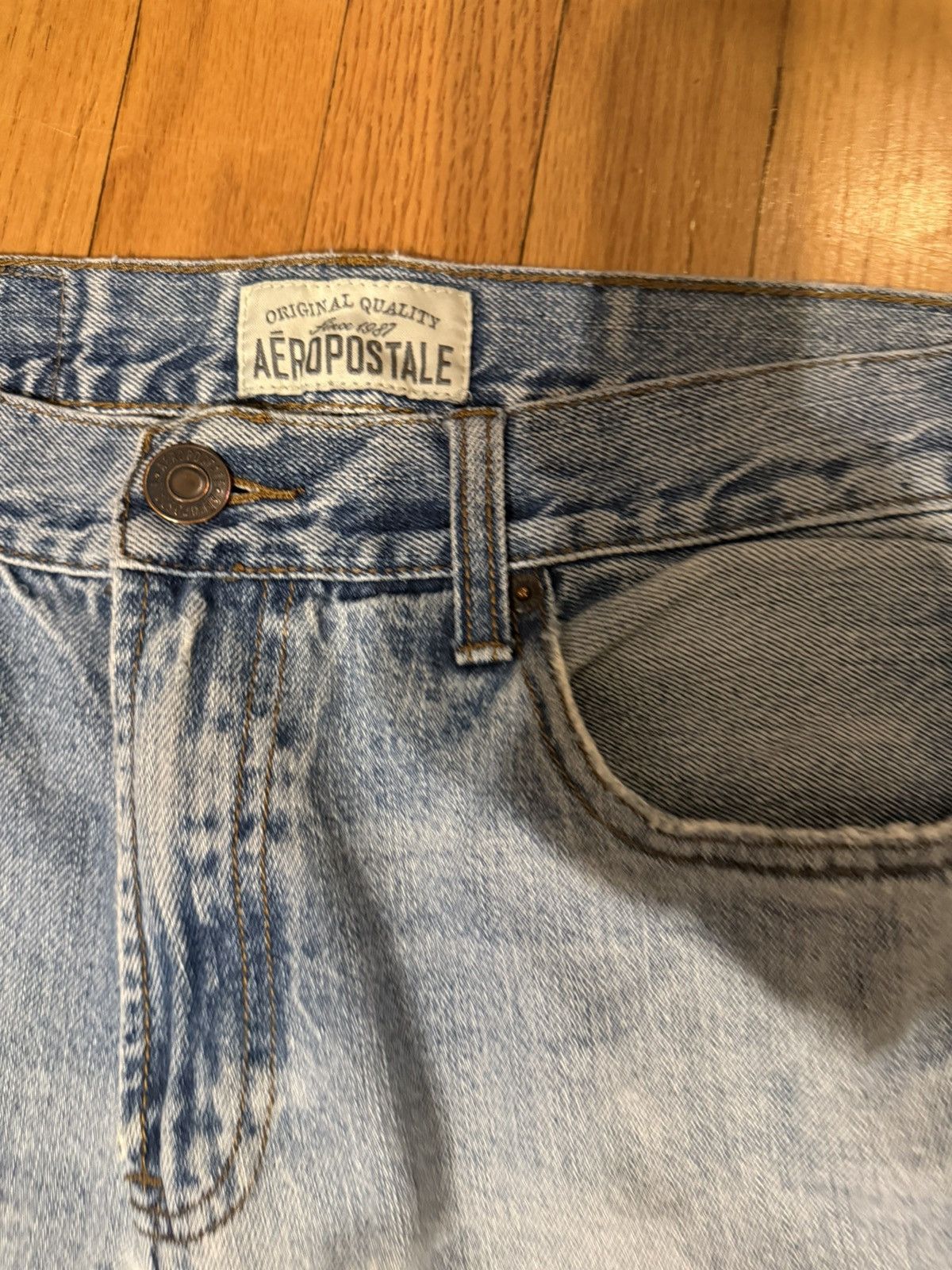 Aeropostale Vintage Aeropostale jeans Size US 32 / EU 48 - 2 Thumbnail