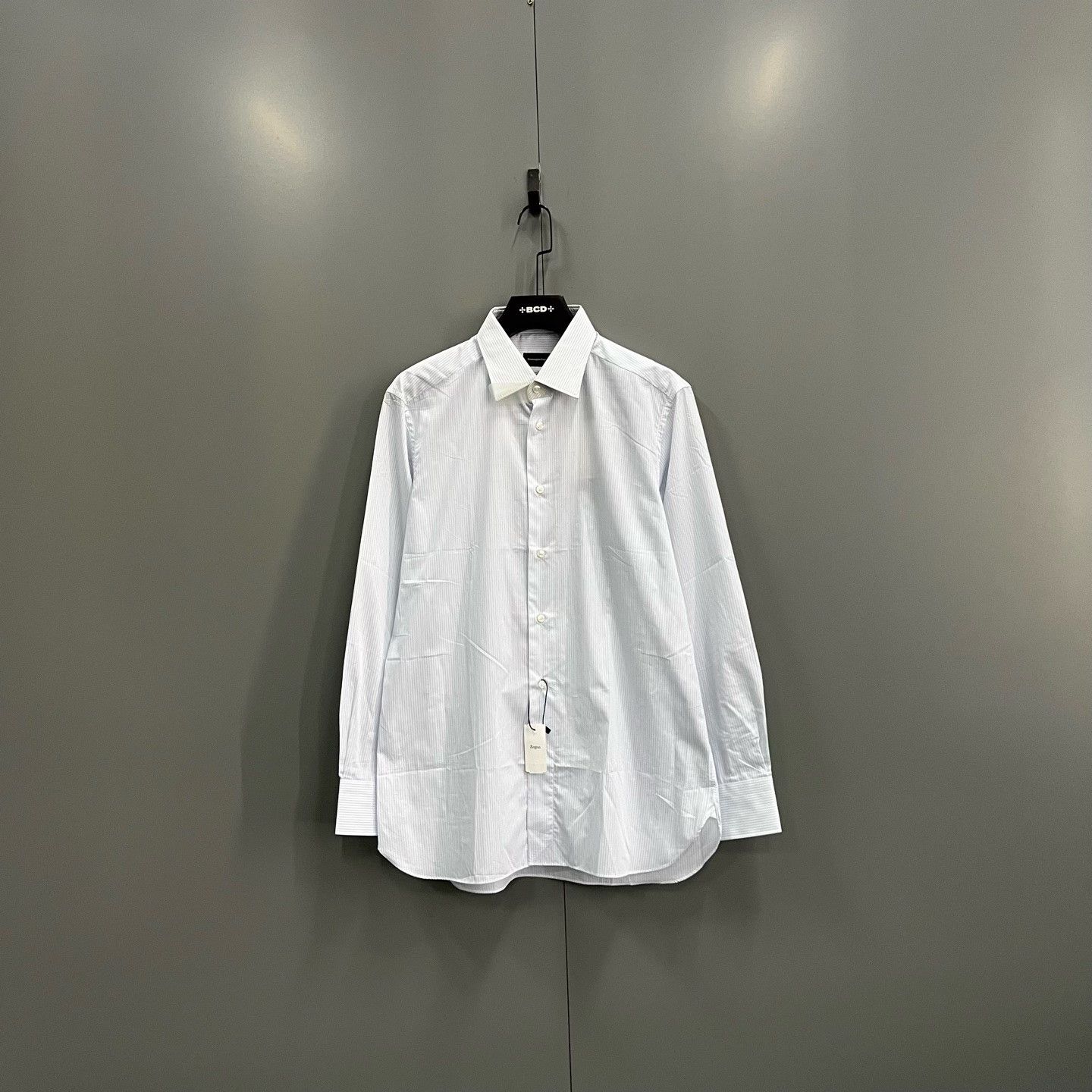 Ermenegildo Zegna Ermenegildo Zegna Striped Blue Shirt xs Men Size US XS / EU 42 / 0 - 1 Thumbnail