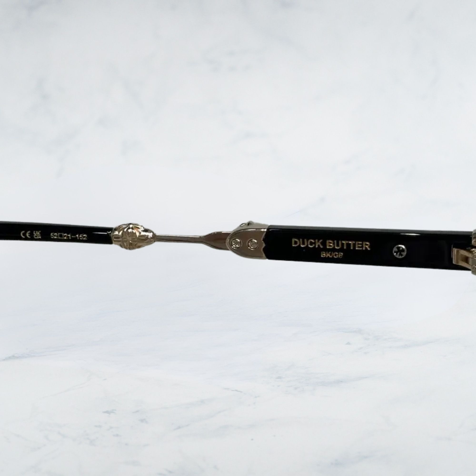Chrome Hearts CHROME HEARTS DUCK BUTTER BLACK / GOLD PLATED Size ONE SIZE - 7 Thumbnail