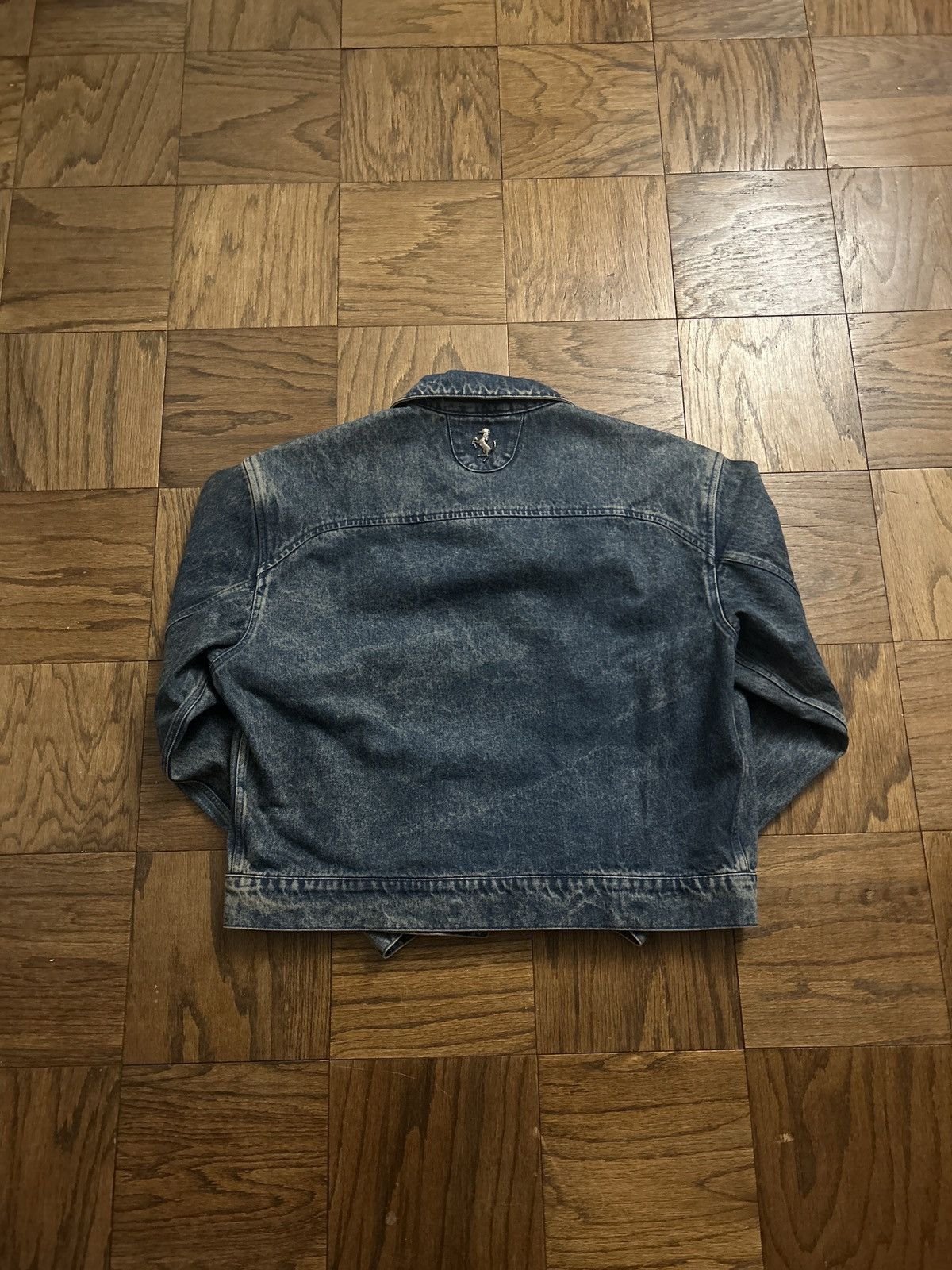 Ferrari Ferrari Boxy Denim Jacket Size US L / EU 52-54 / 3 - 2 Thumbnail