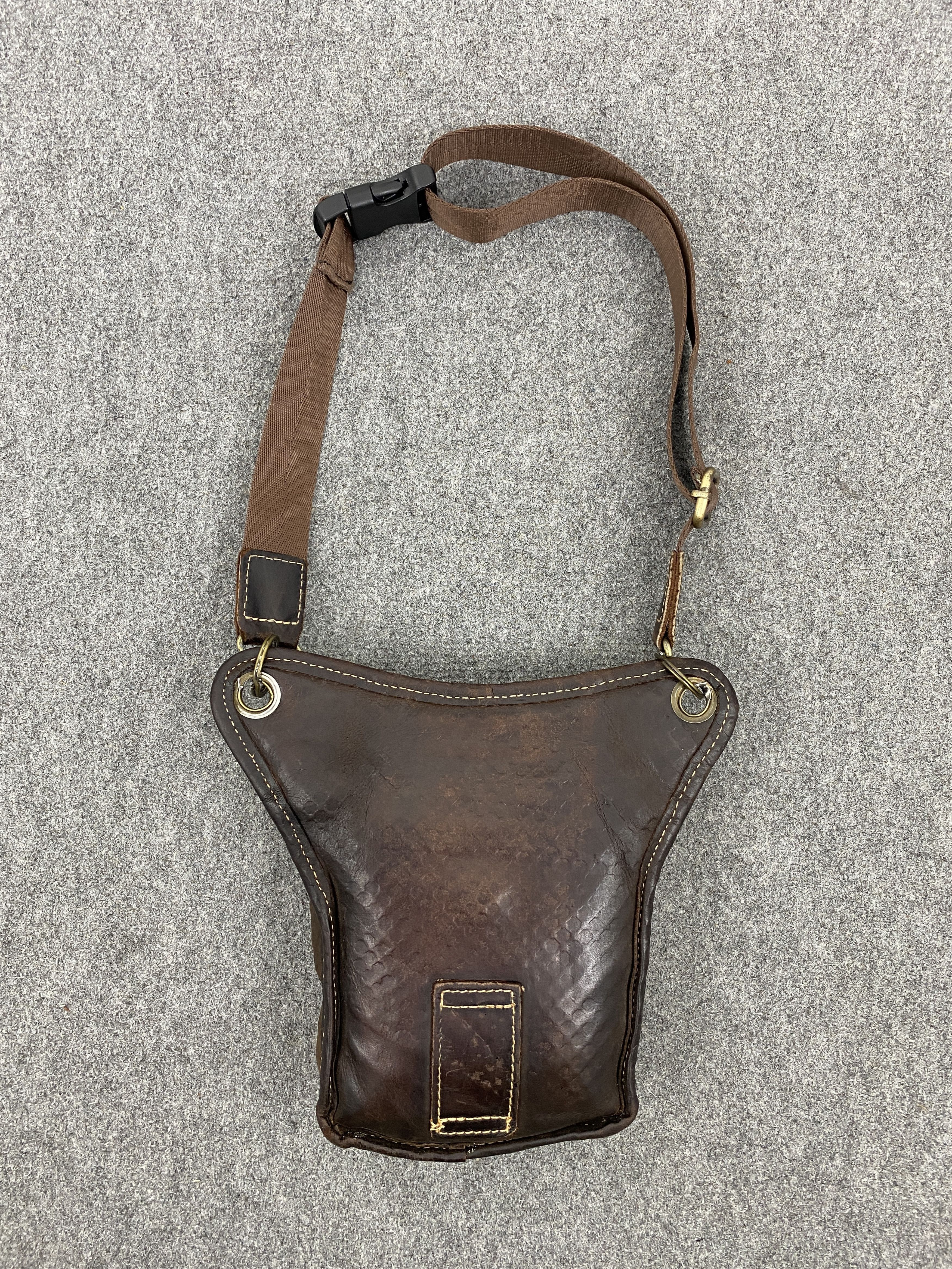 If Six Was Nine Vintage Japanese Brand Leather Sling Bag BG0113 Size ONE SIZE - 8 Thumbnail