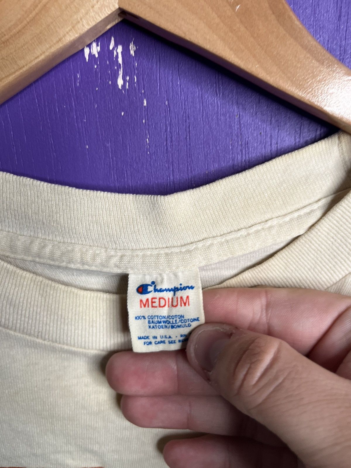 Champion × Vintage Vintage 80s champion University of Texas t-shirt Size US M / EU 48-50 / 2 - 4 Thumbnail
