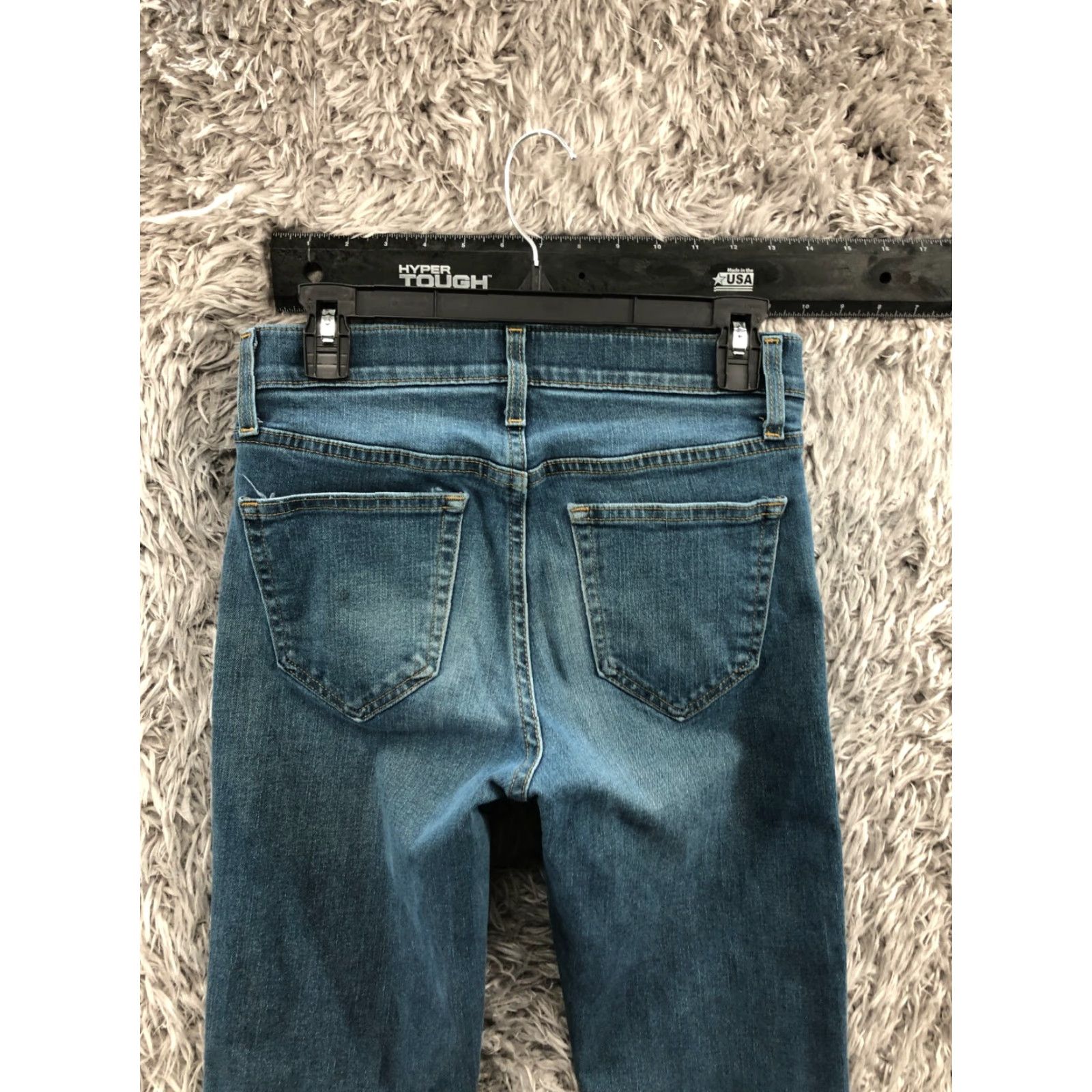 Vintage Sonoma Jeans Slim Straight 29x30 Mens Mid Wash Blue Stretch Denim 5-Pocket Slim Fit Medium Wash Sonoma Goods for Life Brand Mens Size US 29 - 7 Thumbnail