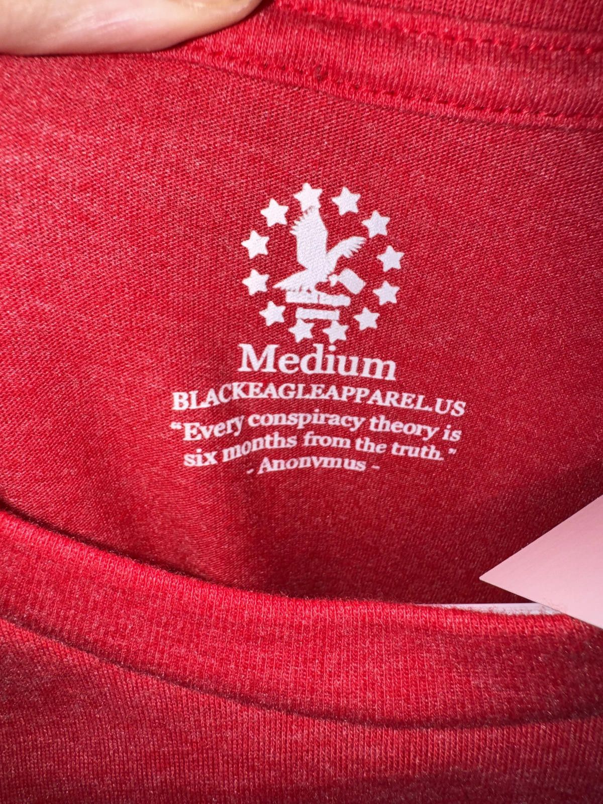 Other Red Black Eagle Designs Graphic T-Shirt Size US M / EU 48-50 / 2 - 4 Thumbnail