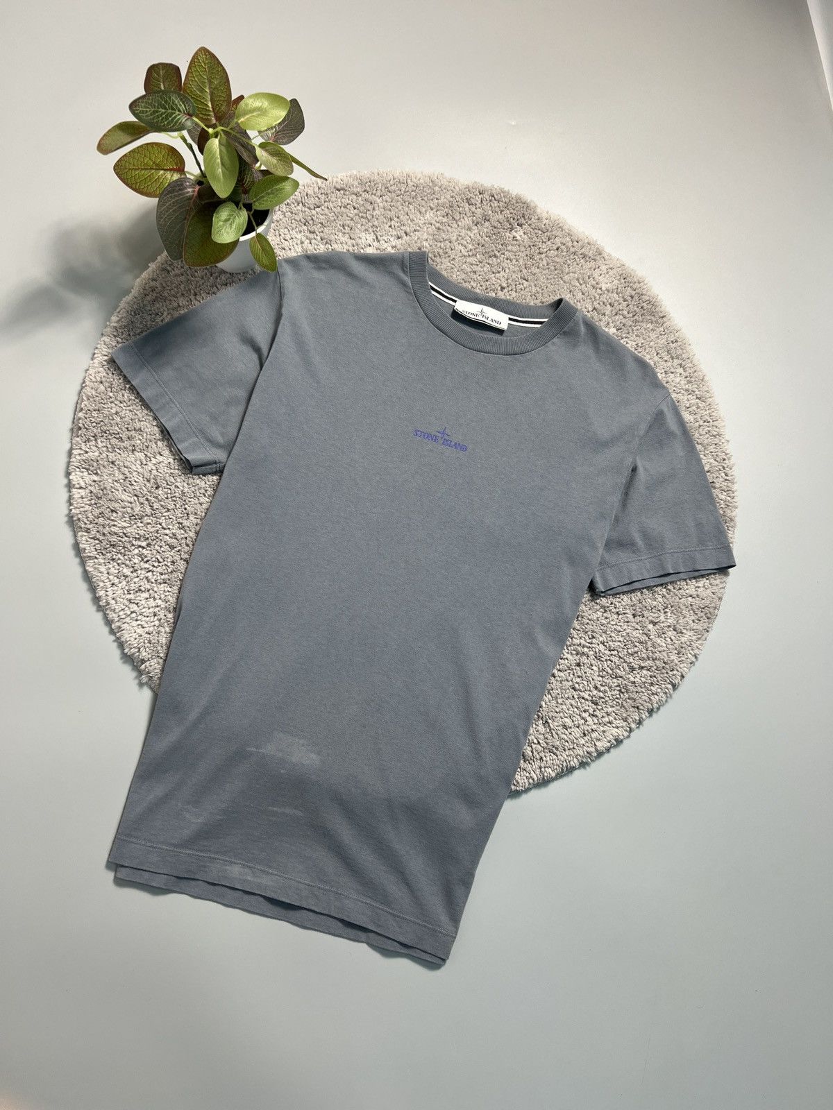 Stone Island × Vintage Stone Island Big Logo T Shirt Tee Size US S / EU 44-46 / 1 - 3 Thumbnail