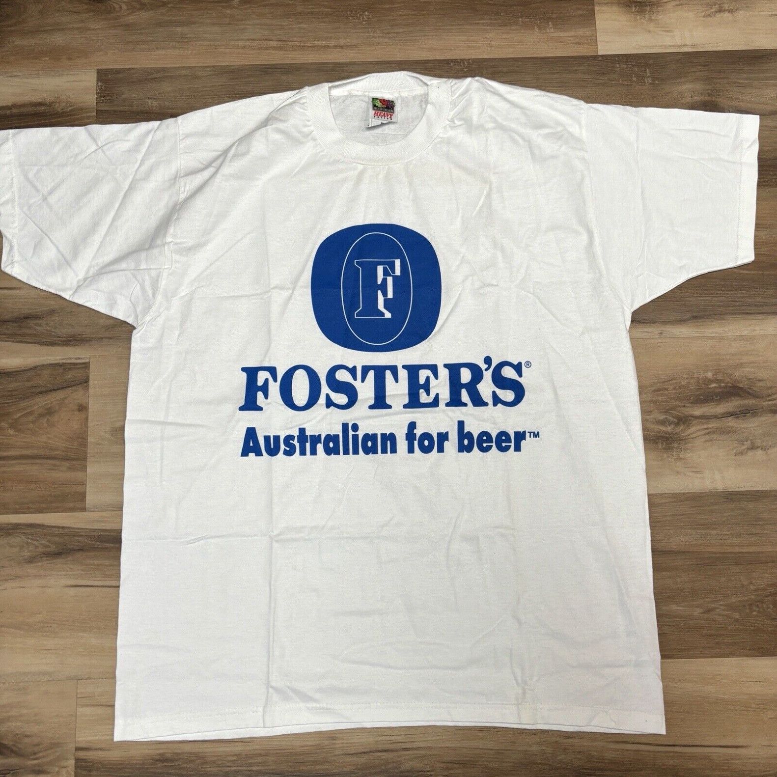 T-shirt Vintage Fruit Of The Loom - Logo Bell's Scotch Whisky Années 2000 - Taille M