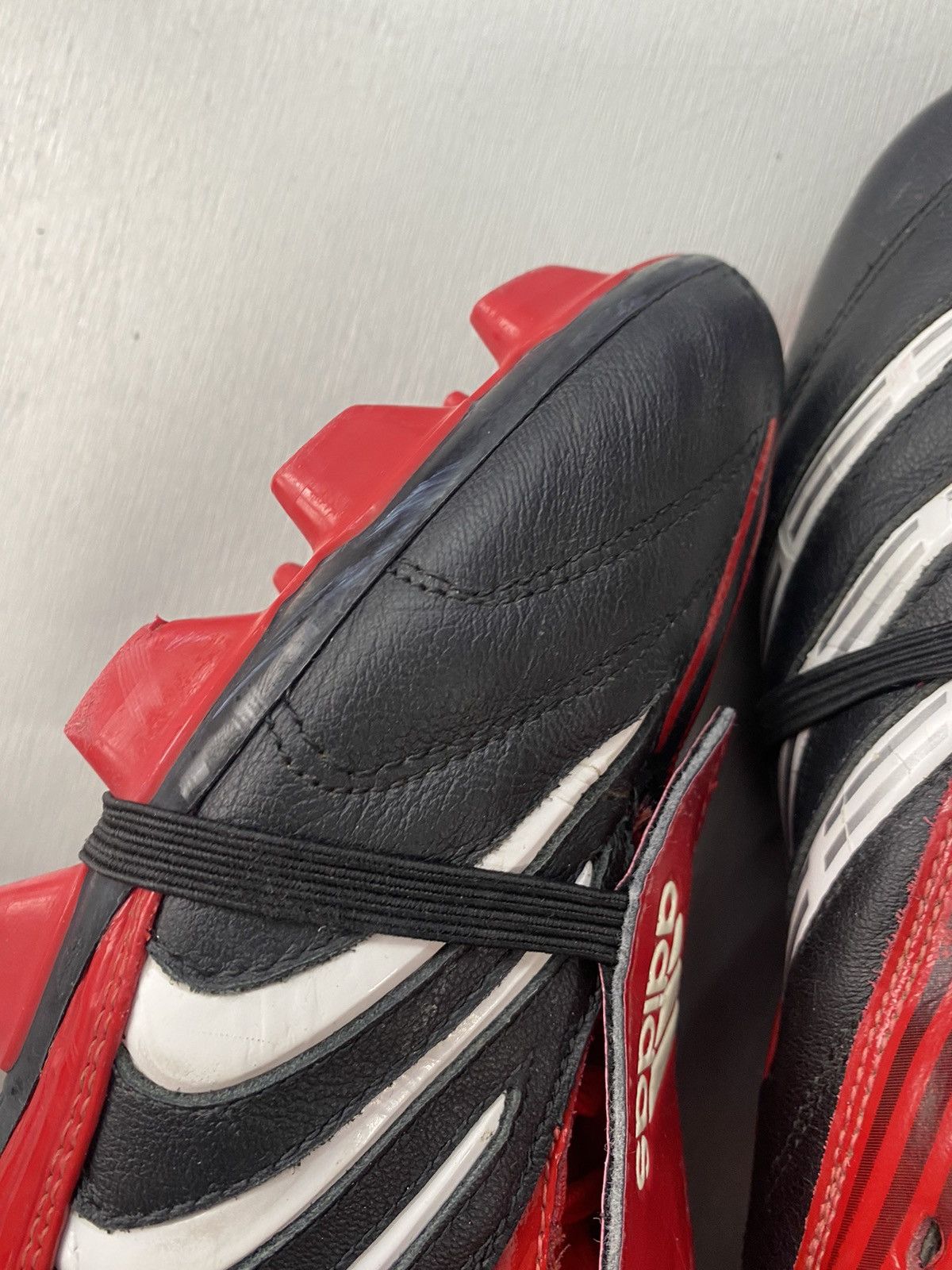 Vintage Adidas Predator Absolado TRX FG Red Black Size US 7.5 / EU 40-41 - 13 Thumbnail