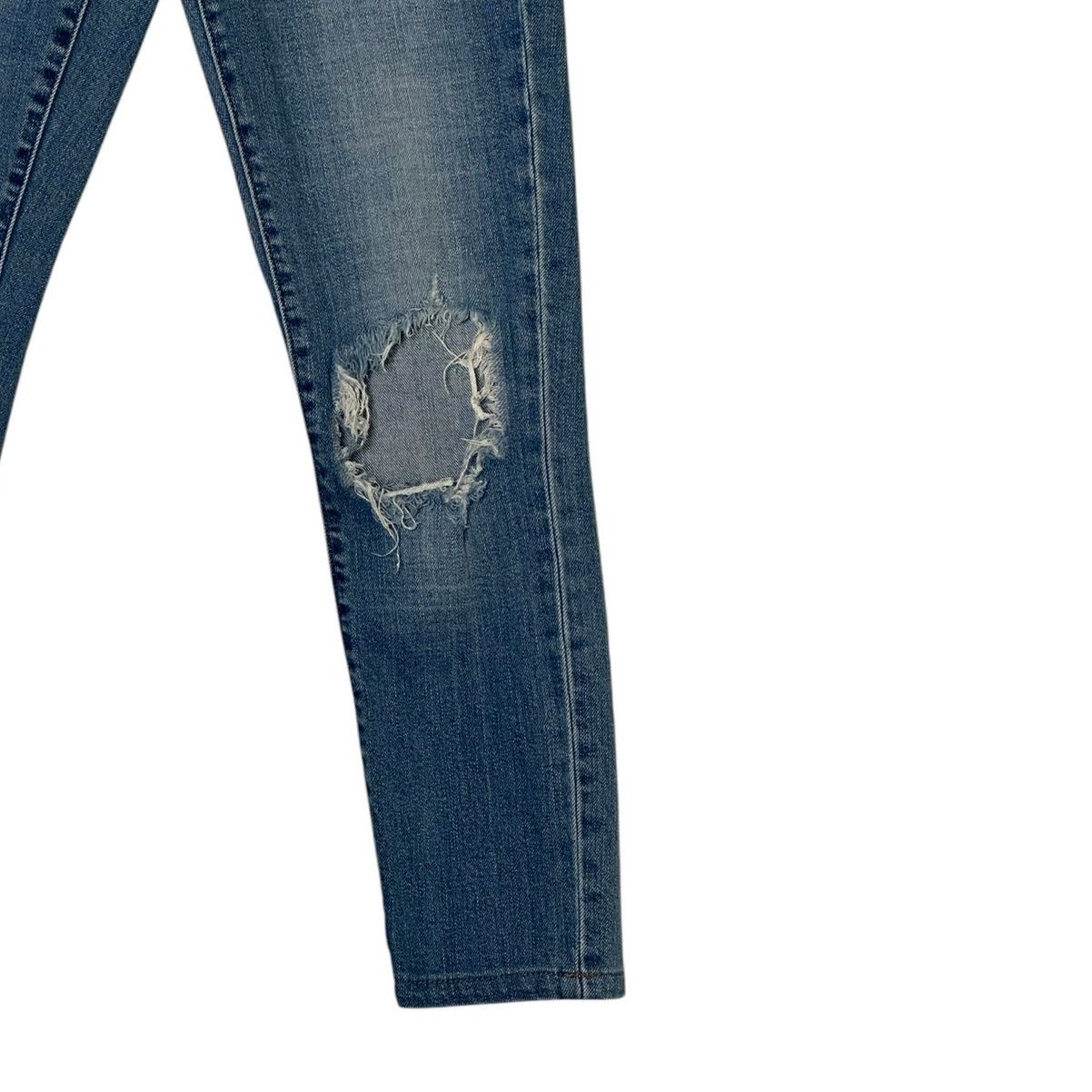 Levi's Levi Strauss 721 high rise distressed jeans size 25 - 2 Size 26" / US 2 / IT 38 - 6 Thumbnail