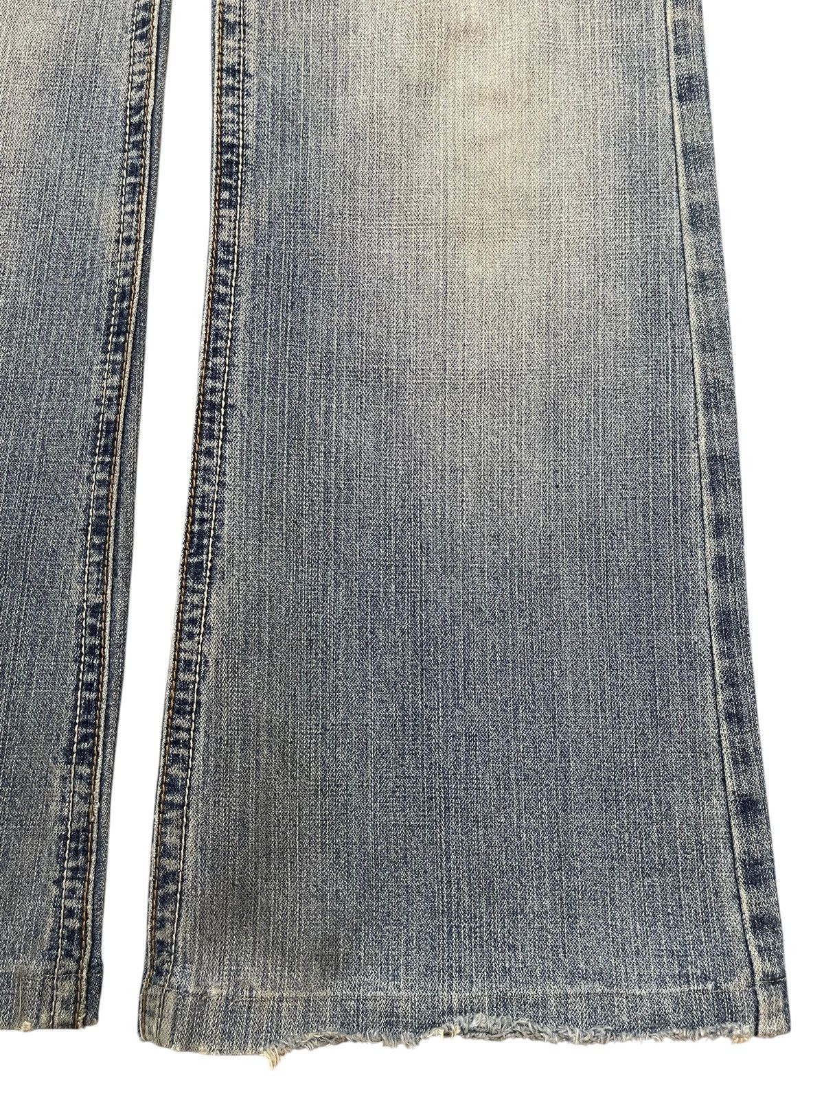 semanticdesign Vintage Japanese Brand Faded Wash Distress Flared Jeans Size US 29 - 8 Thumbnail
