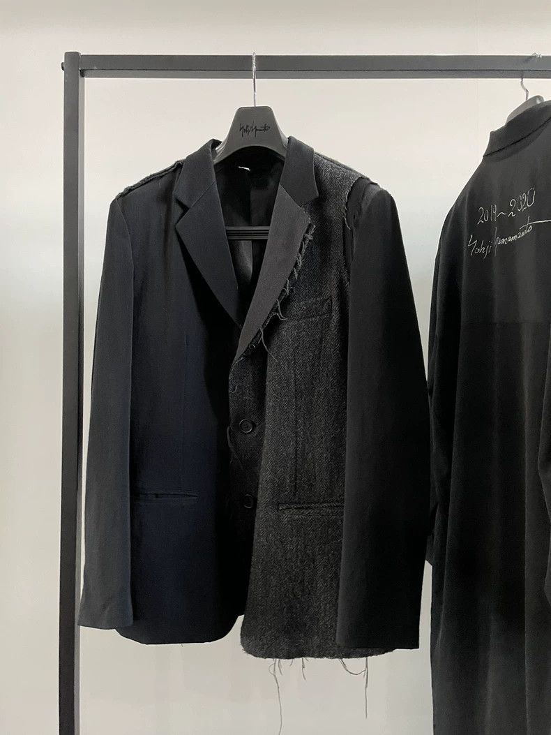 Other Yohji Yamamoto size 2 15 aw Multiple Personality blazer Size 36R - 1 Thumbnail