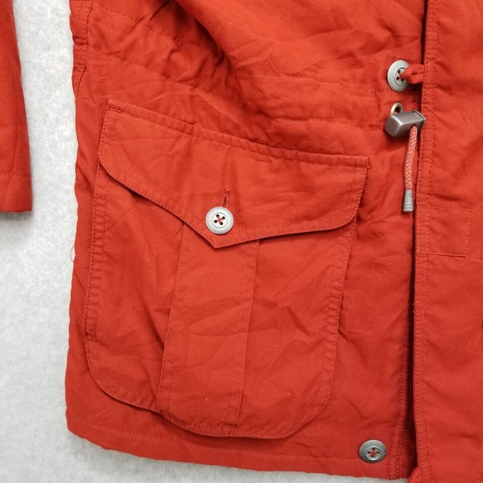 Other Li2wear Jacket Womens Small Red Pockets Full Zip Hooded Size S / US 4 / IT 40 - 2 Thumbnail