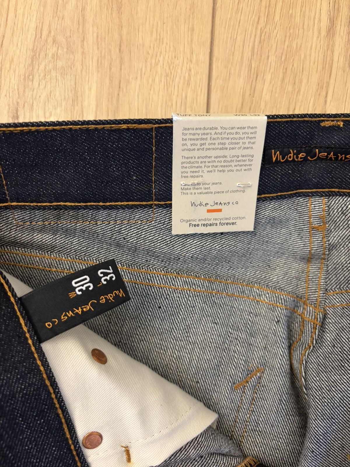 Nudie Jeans Nudie Jeans - Tuff Tony Dry Ace Selvage 30/32 Size US 30 / EU 46 - 7 Thumbnail