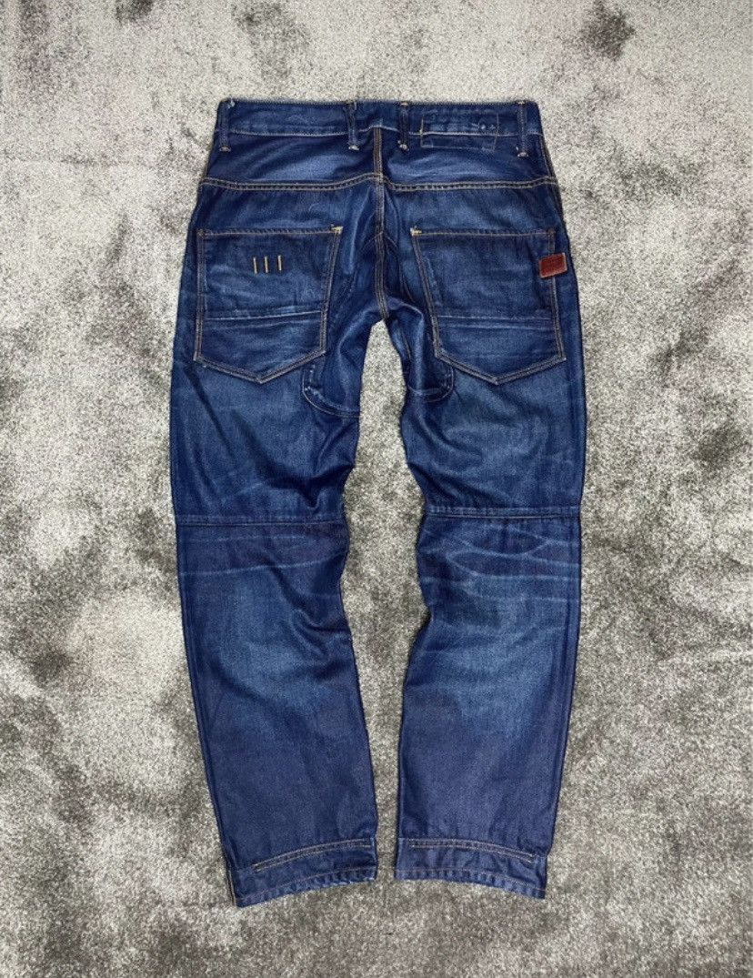 G-Star G-Star Raw Ranch 5620 3D Tareped Jeans Dark Indigo Denim Size US 34 / EU 50 - 1 Thumbnail