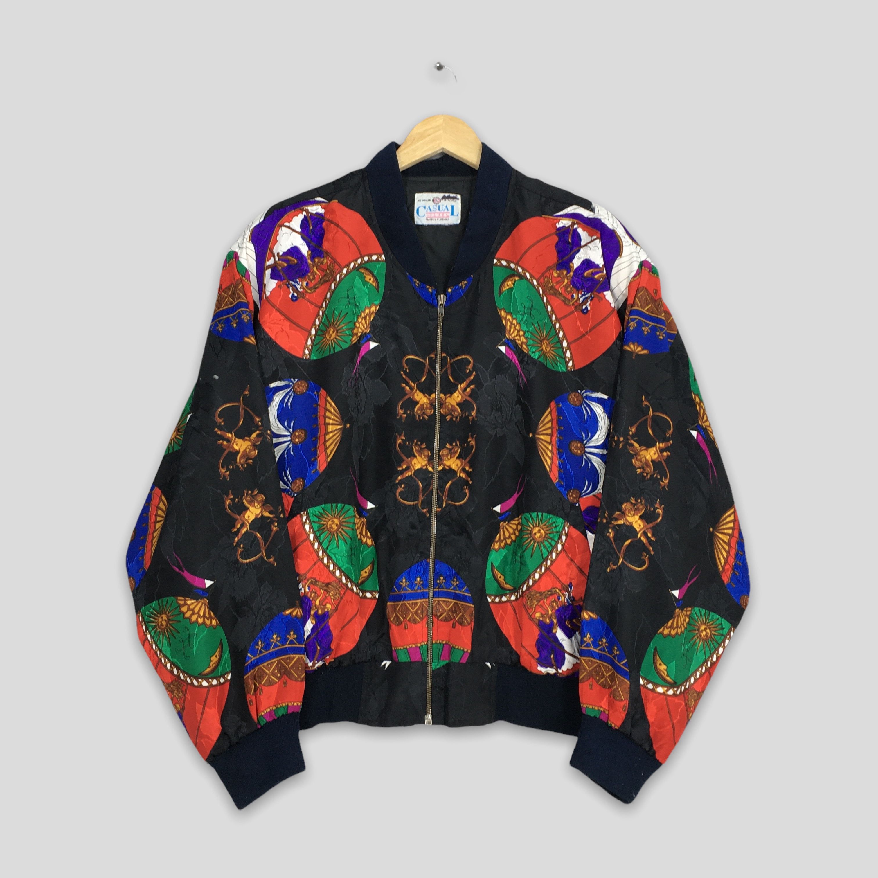 Vintage Vintage 90's Hot Air Balloon Royalty Baroque Jacket XXLarge Size US XXL / EU 58 / 5 - 1 Thumbnail