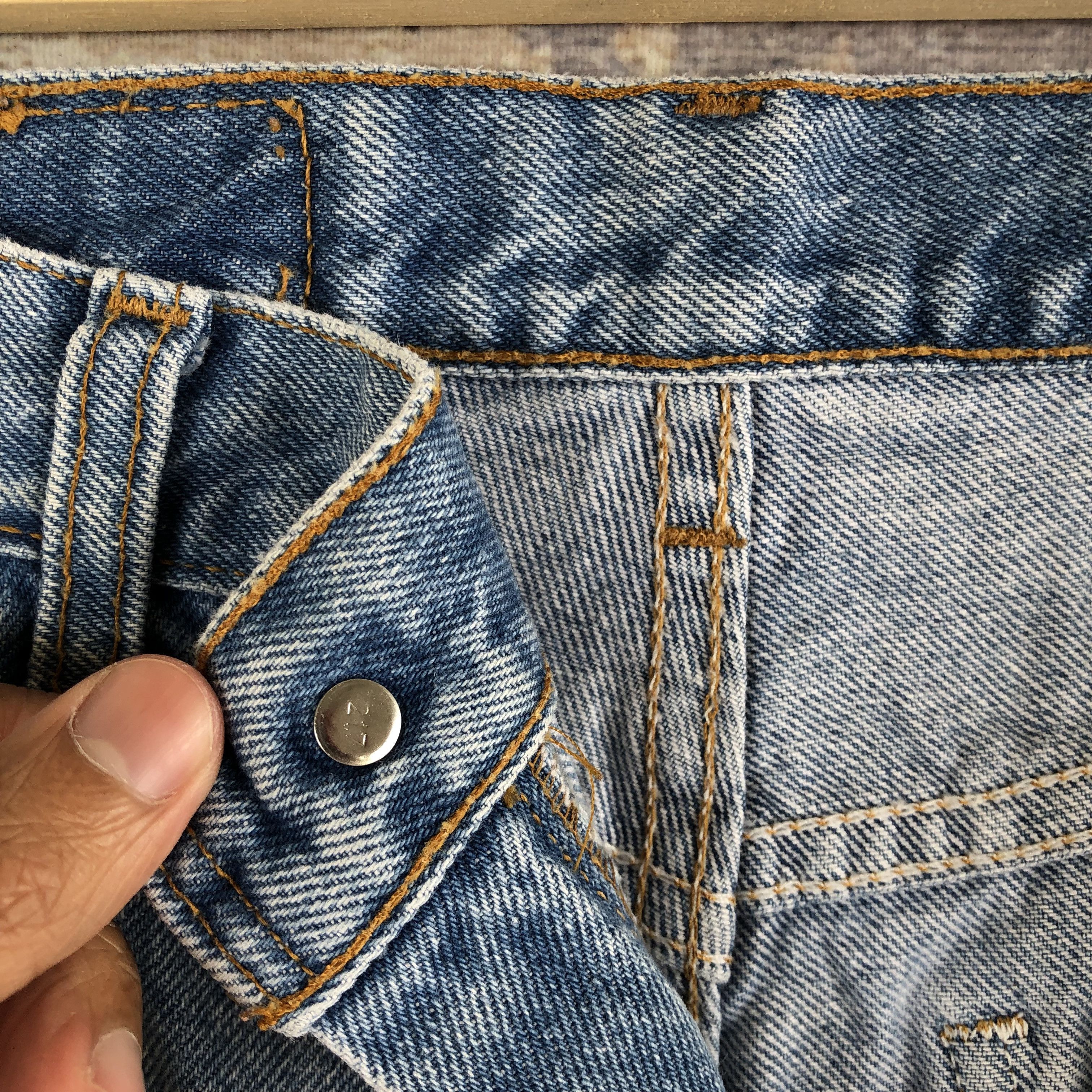 Levi's Vintage Levis 622 Orange Tab Jeans Levi's Faded Denim Size US 30 / EU 46 - 7 Thumbnail